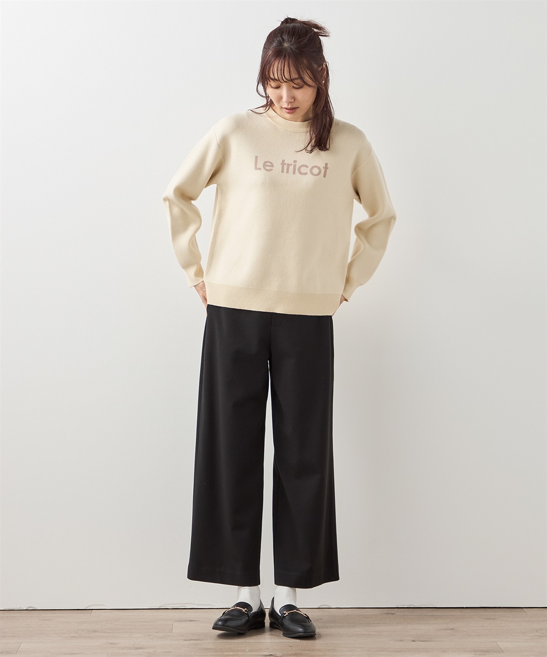 Petit Honfleur ストレッチパンツ_sub_14