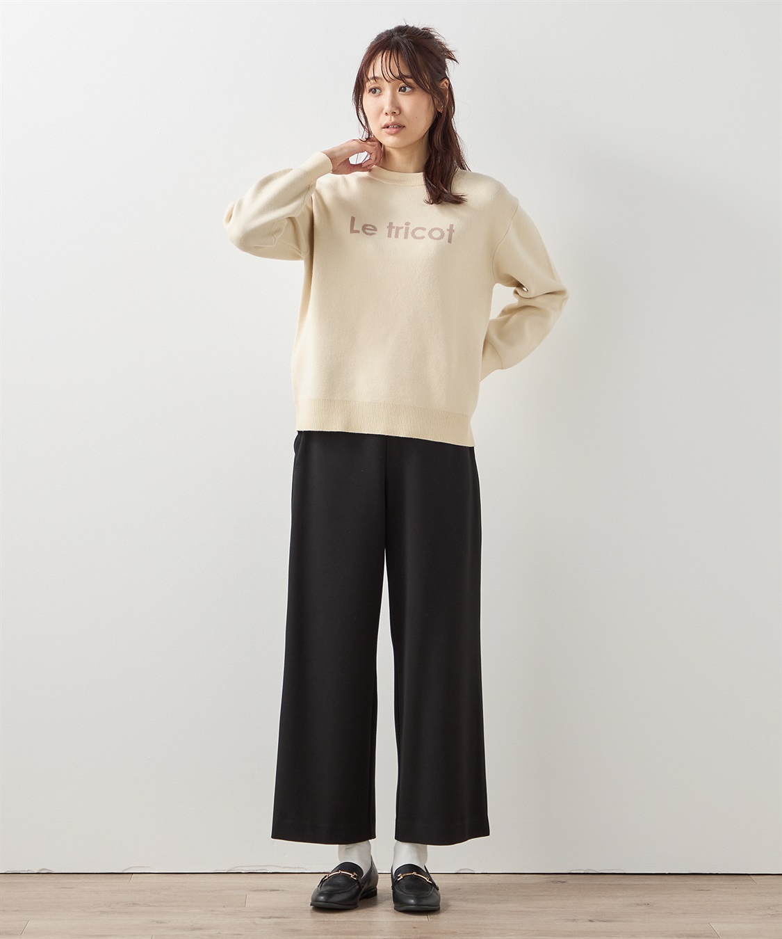 Petit Honfleur ストレッチパンツ_sub_16