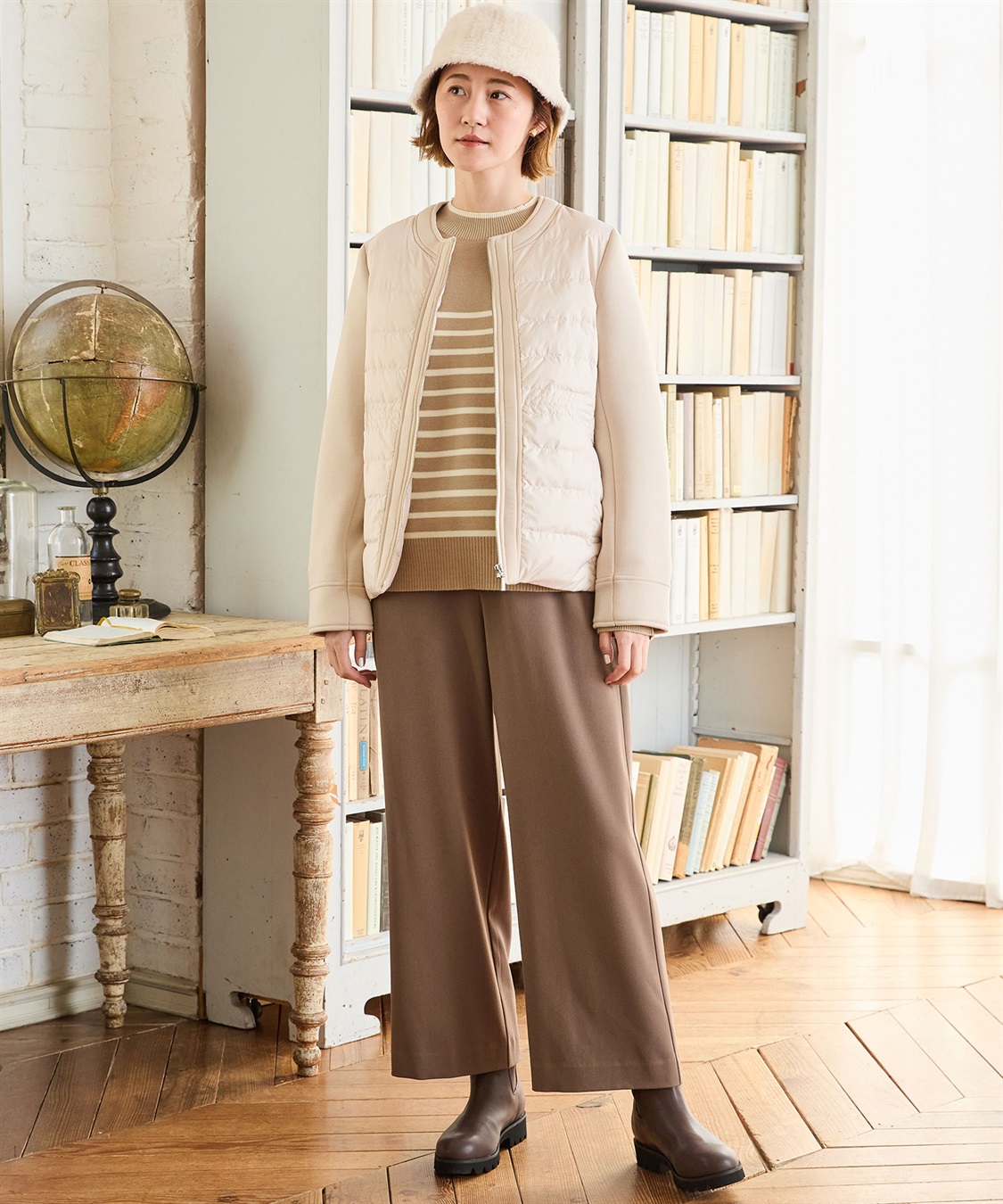 Petit Honfleur ストレッチパンツ_sub_17