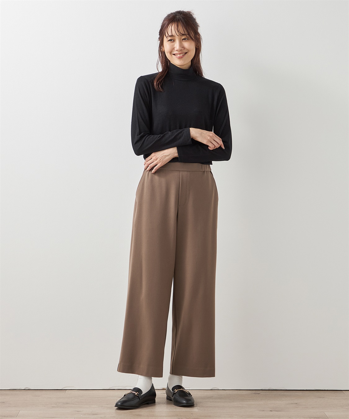 Petit Honfleur ストレッチパンツ_sub_20