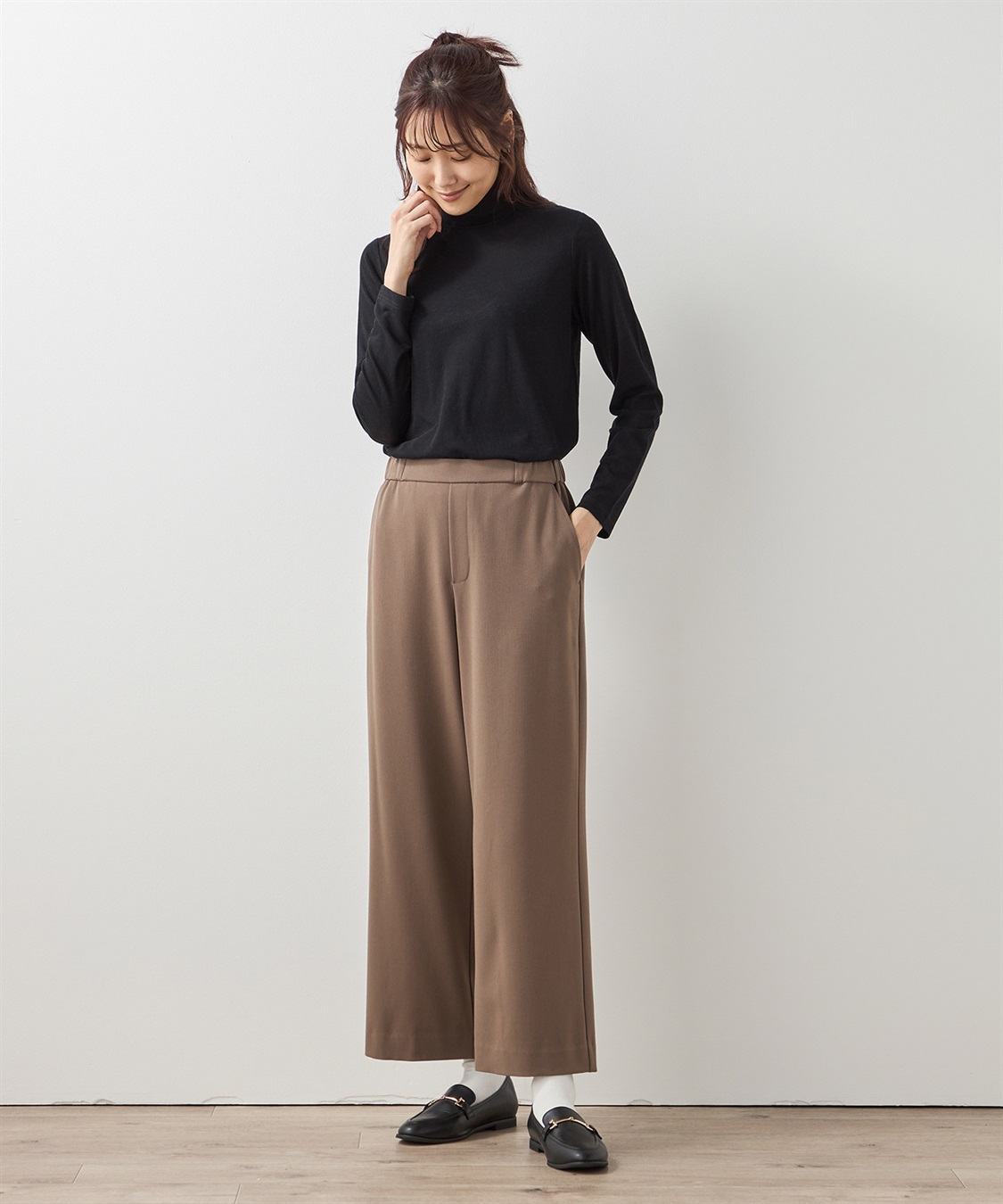 Petit Honfleur ストレッチパンツ_sub_21