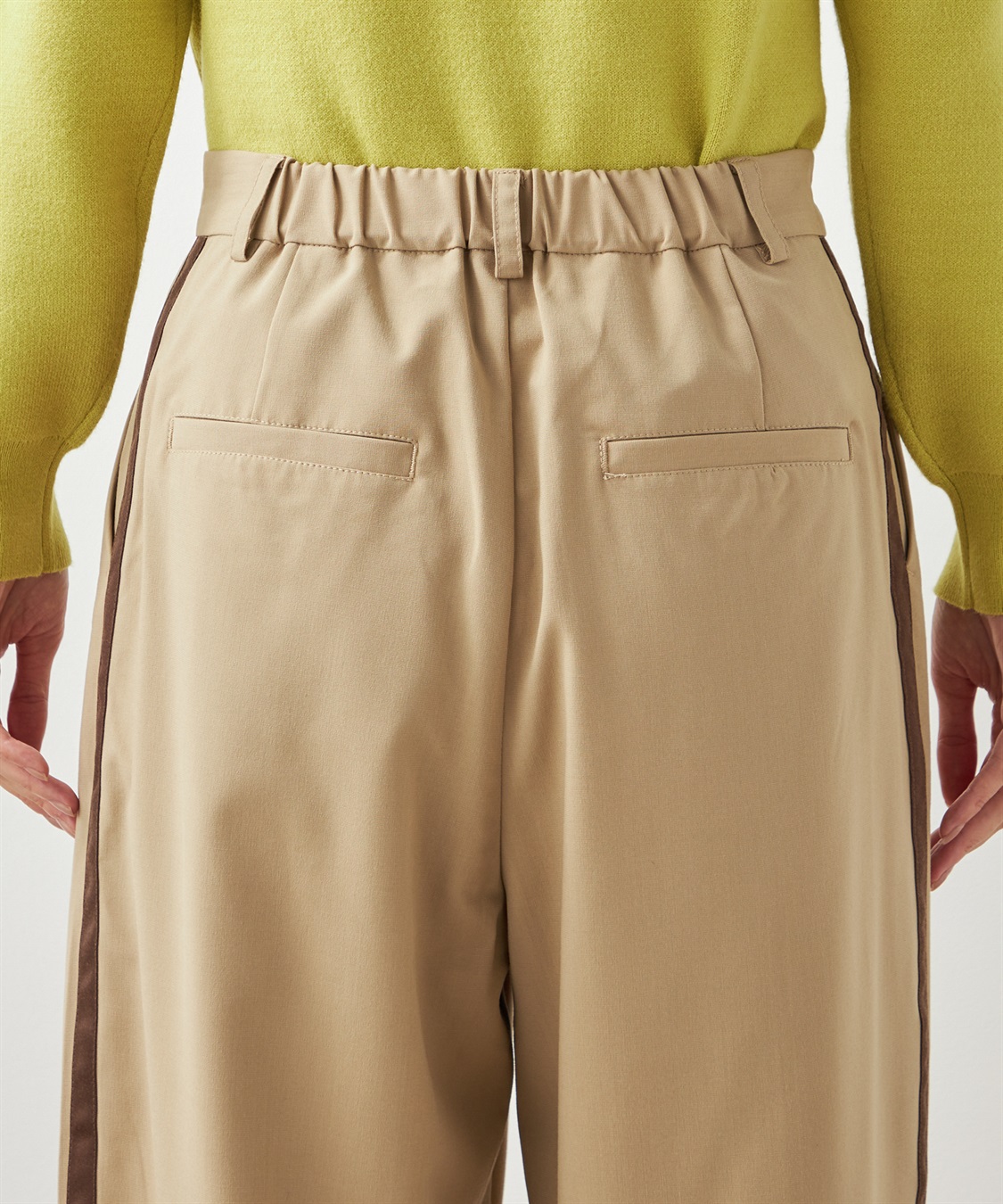 Petit Honfleur サイドラインパンツ_sub_6