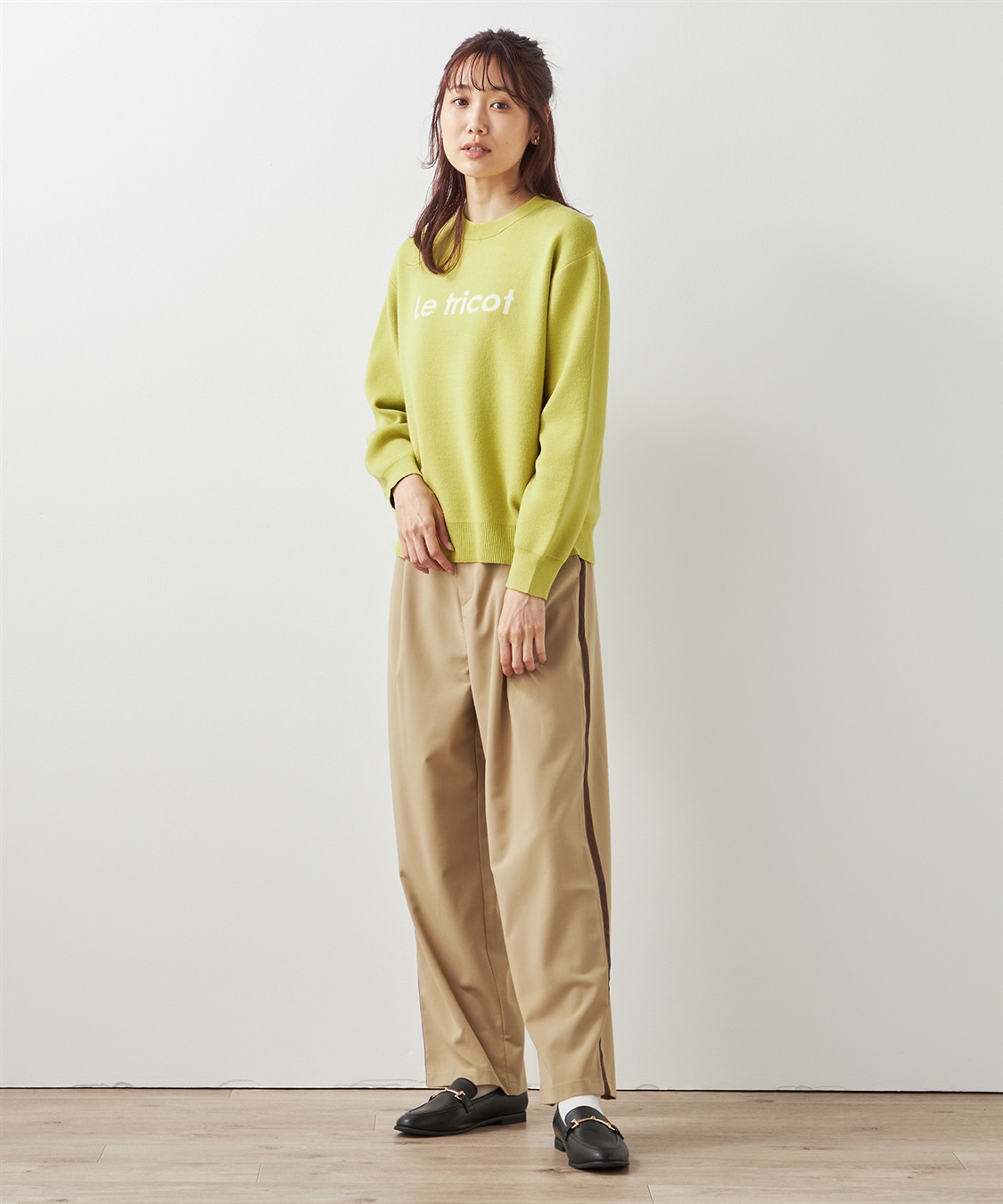 Petit Honfleur サイドラインパンツ_sub_13