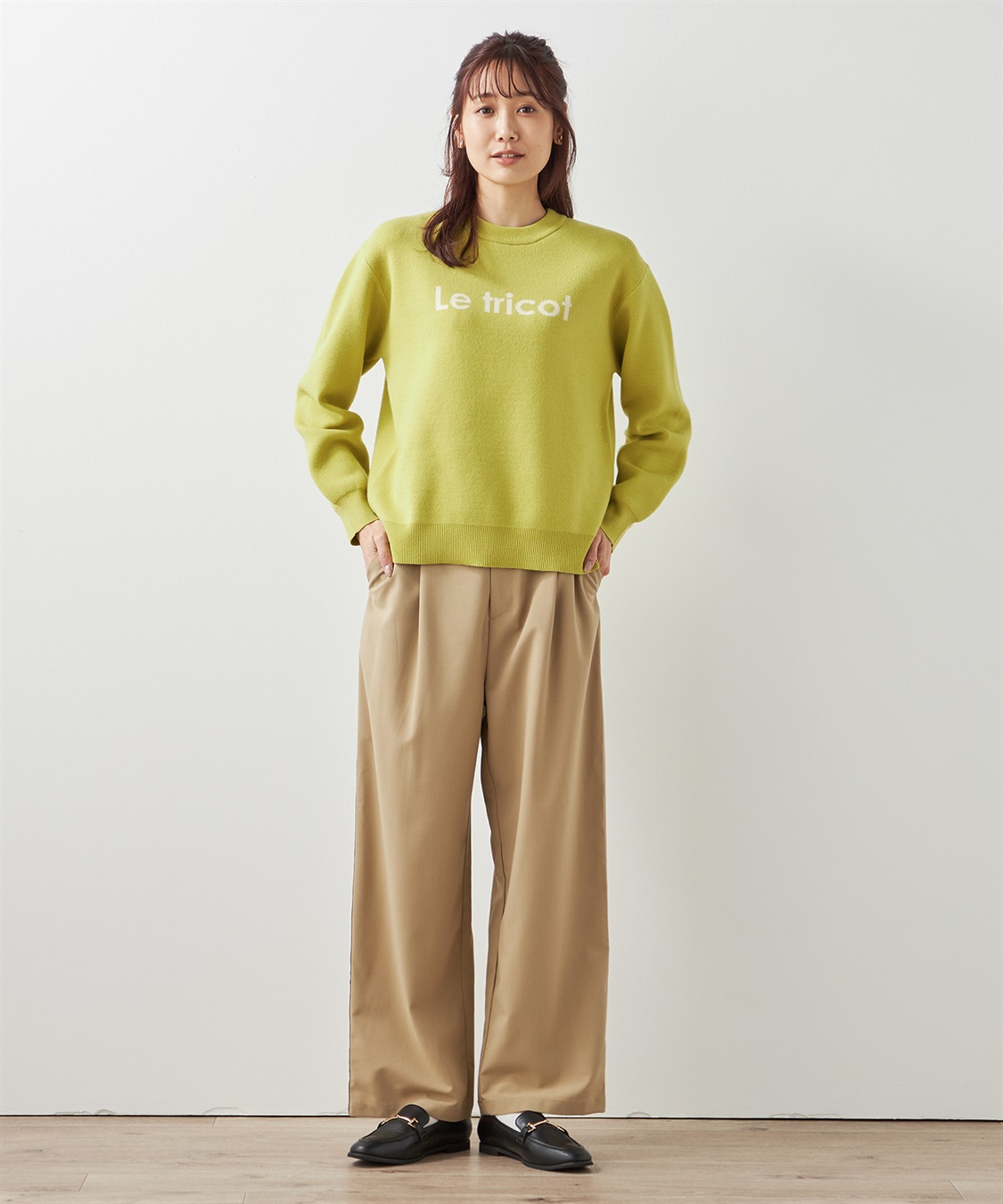 Petit Honfleur サイドラインパンツ_sub_15