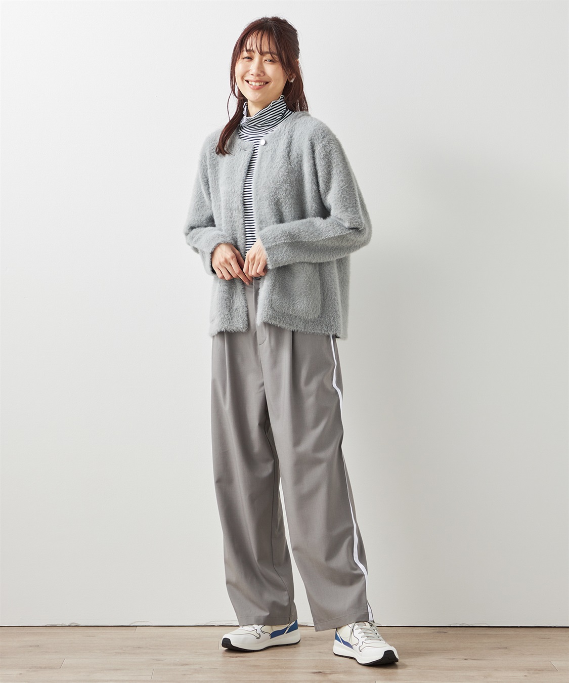 Petit Honfleur サイドラインパンツ_sub_19