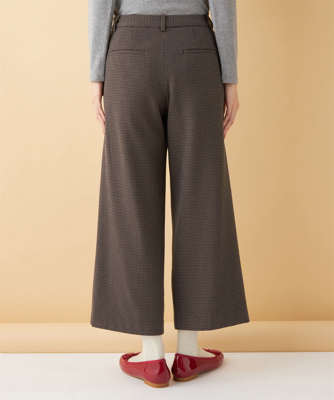 Petit Honfleur 裏起毛パンツ_sub_4