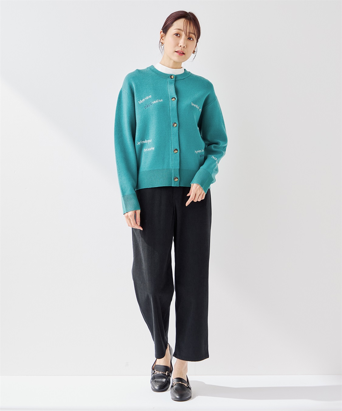 Petit Honfleur コーデュロイパンツ_sub_21