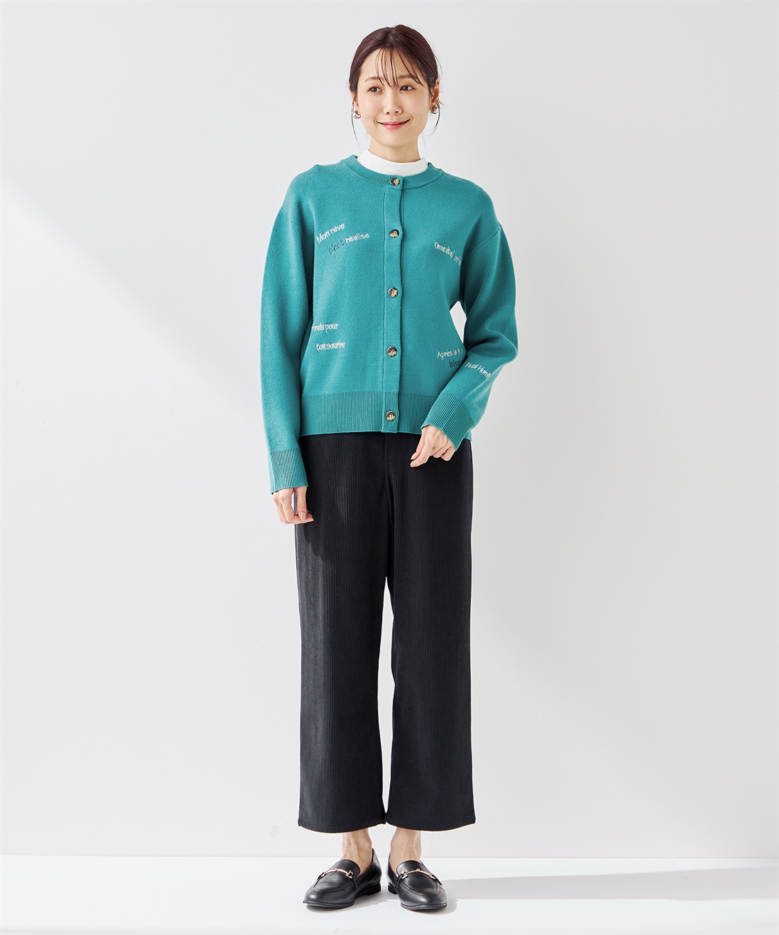 Petit Honfleur コーデュロイパンツ_sub_22