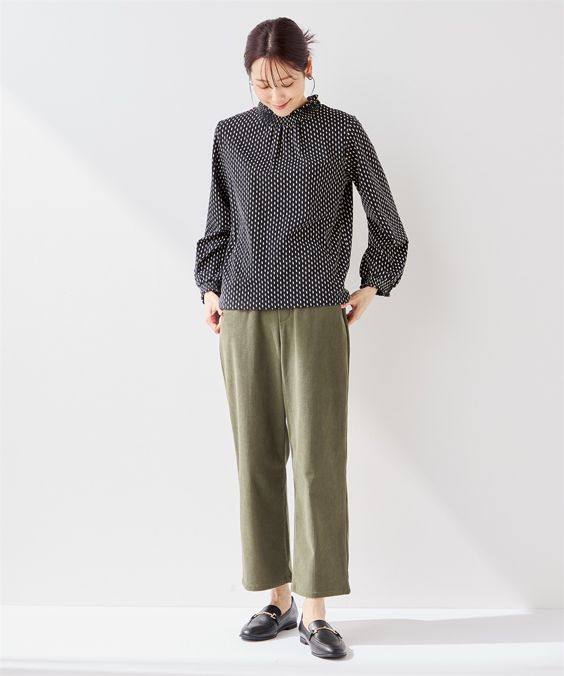 Petit Honfleur コーデュロイパンツ_sub_25