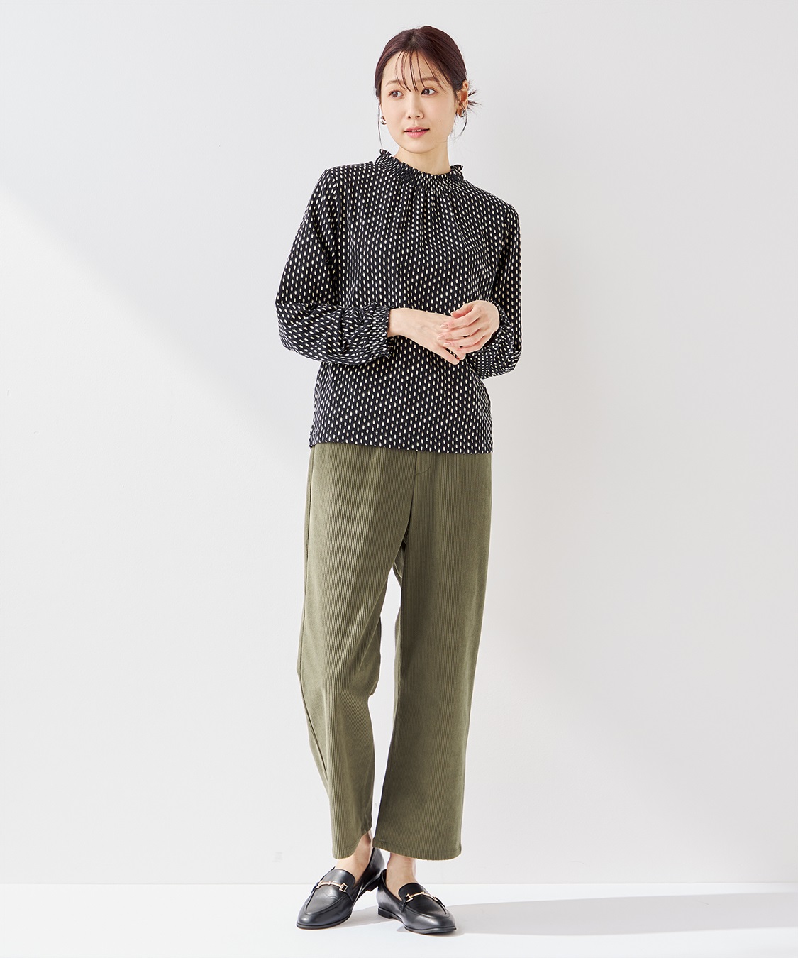 Petit Honfleur コーデュロイパンツ_sub_27