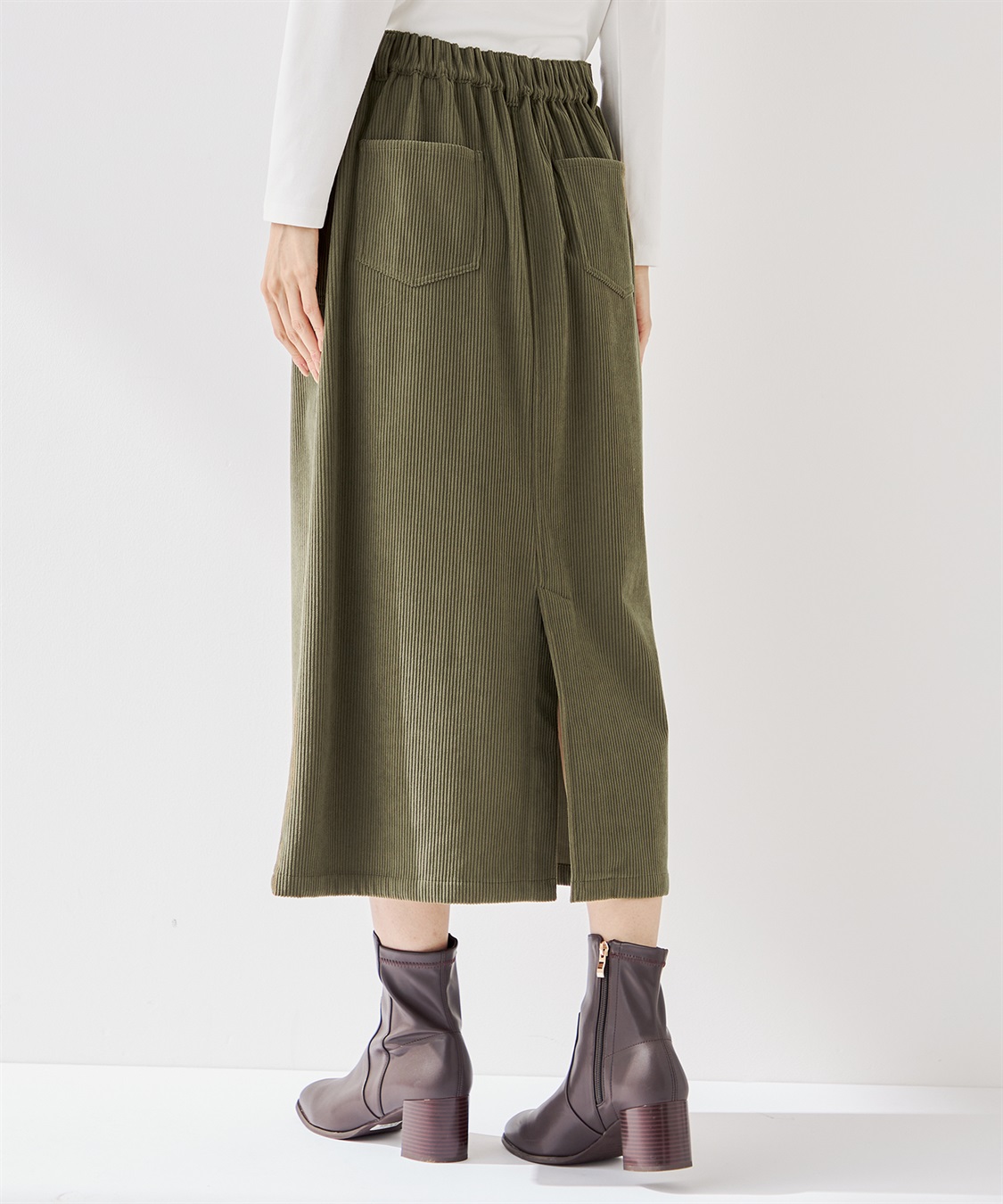 Petit Honfleur コーデュロイスカート_sub_6