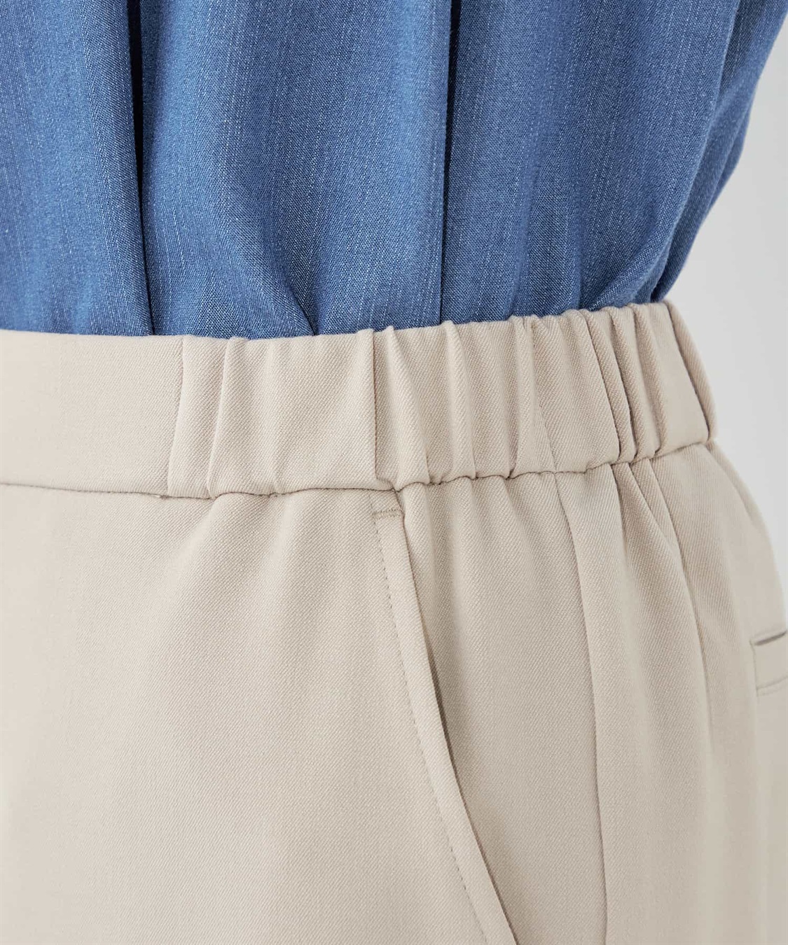 Petit Honfleur 【すご楽】ストレッチワイドパンツ_sub_9