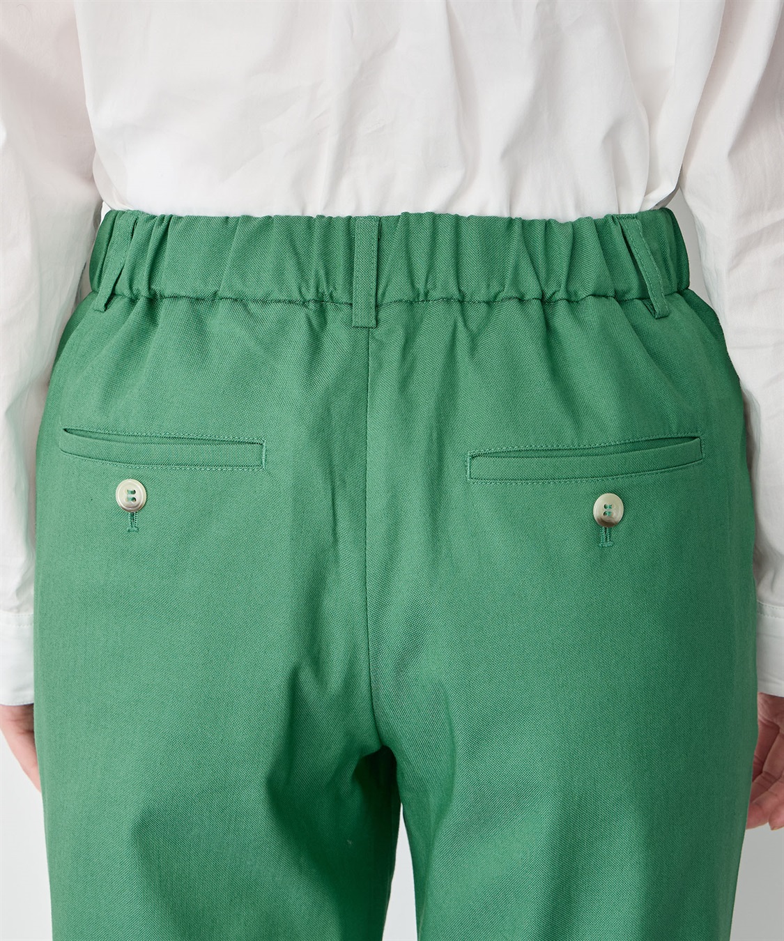 Petit Honfleur ストレッチテーパードパンツ_sub_4