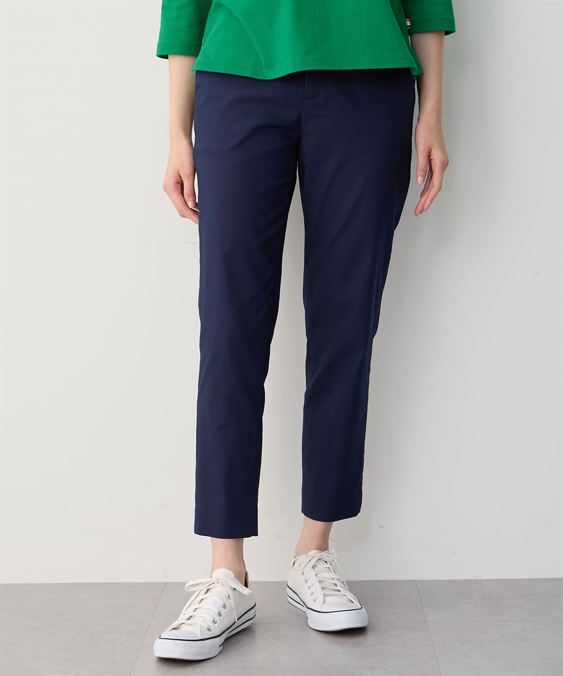 Petit Honfleur ストレッチテーパードパンツ_sub_7