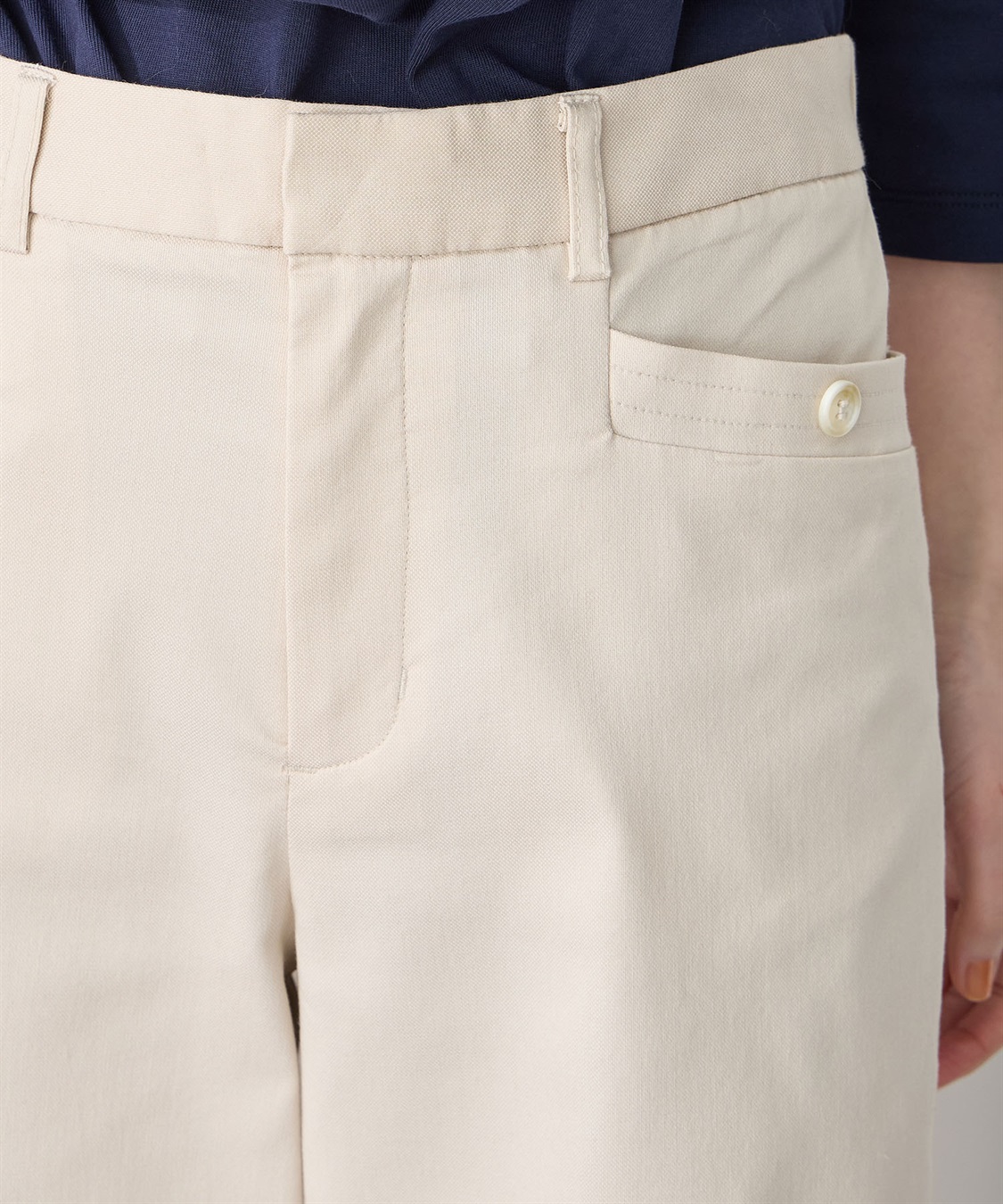 Petit Honfleur ストレッチクロップドパンツ_sub_6