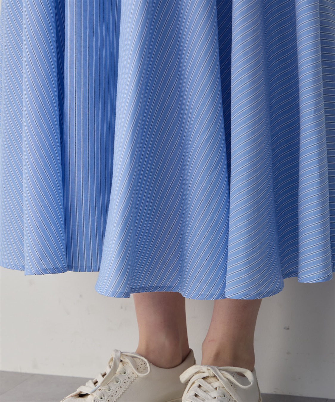 Petit Honfleur ストライプフレアスカート_sub_6