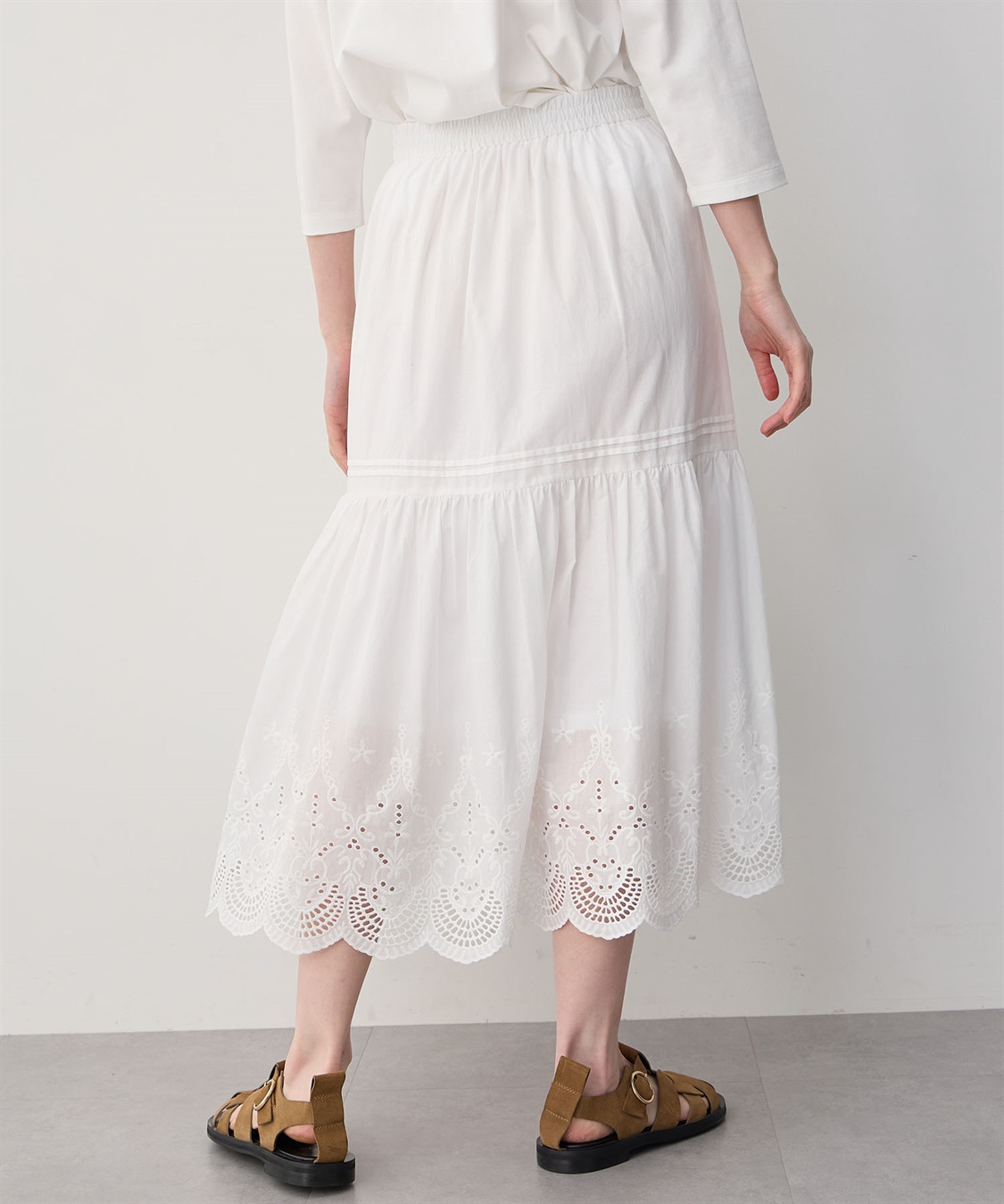 Petit Honfleur レーススカート_sub_2