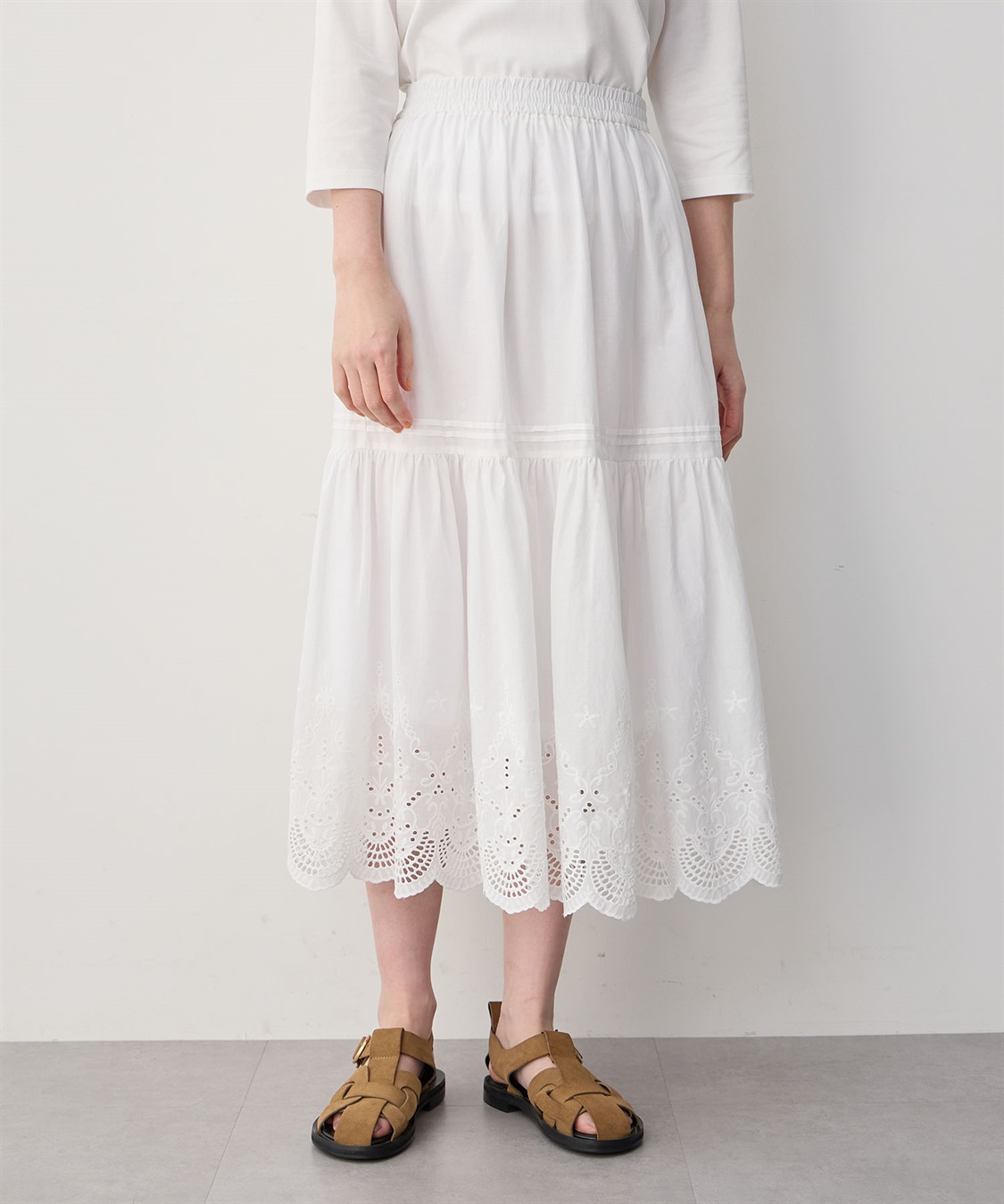 Petit Honfleur レーススカート_sub_4