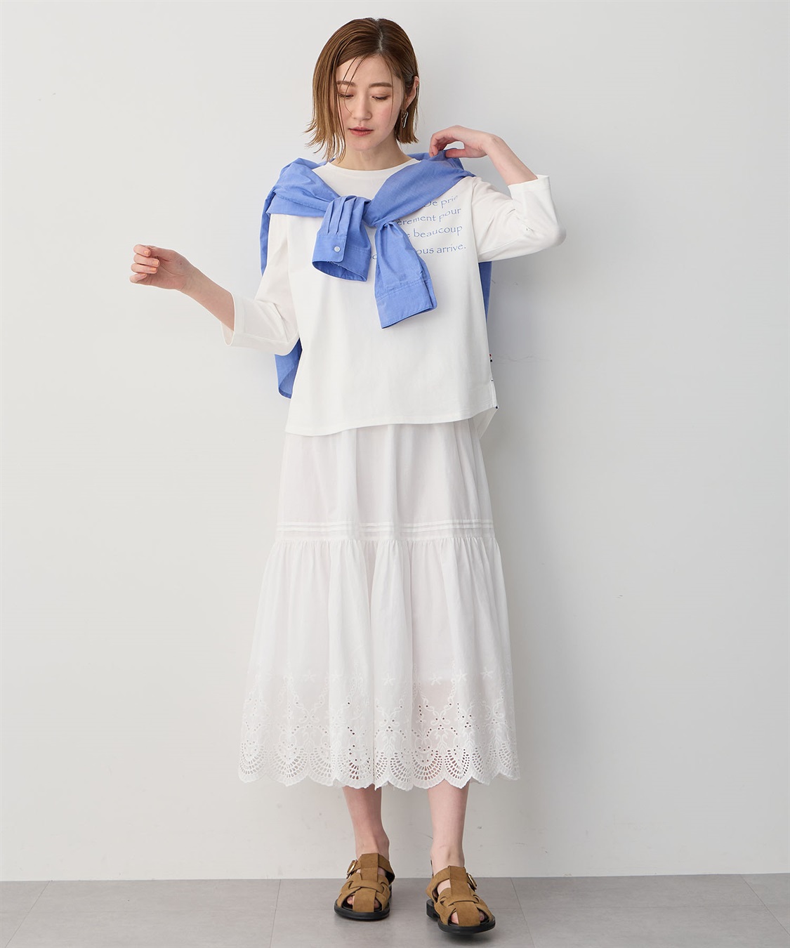 Petit Honfleur レーススカート_sub_5