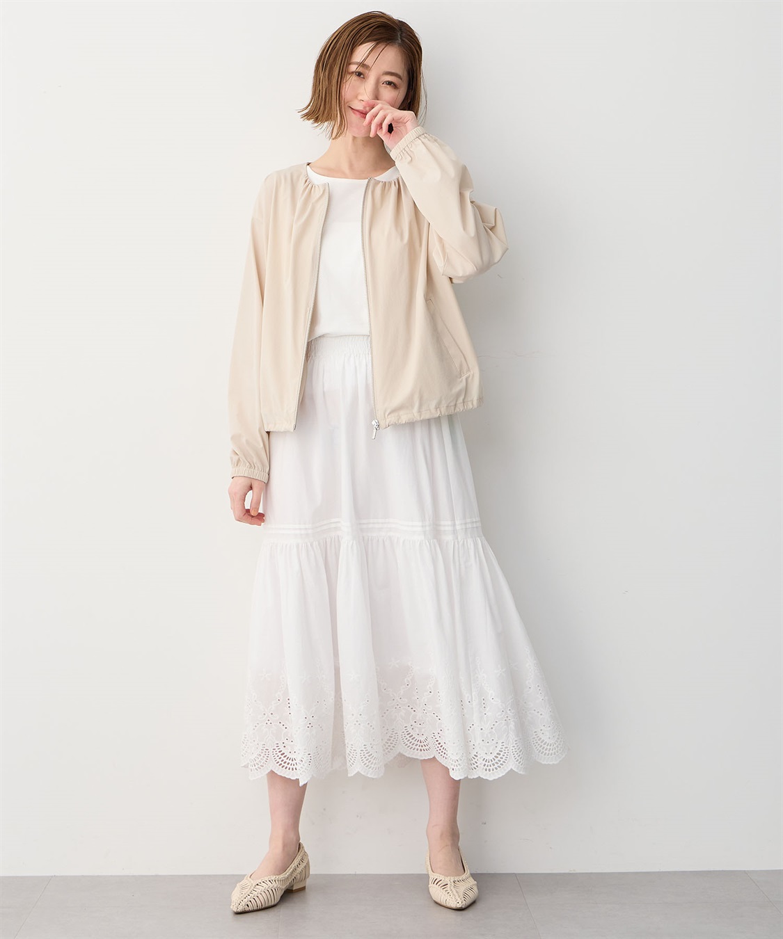 Petit Honfleur レーススカート_sub_6