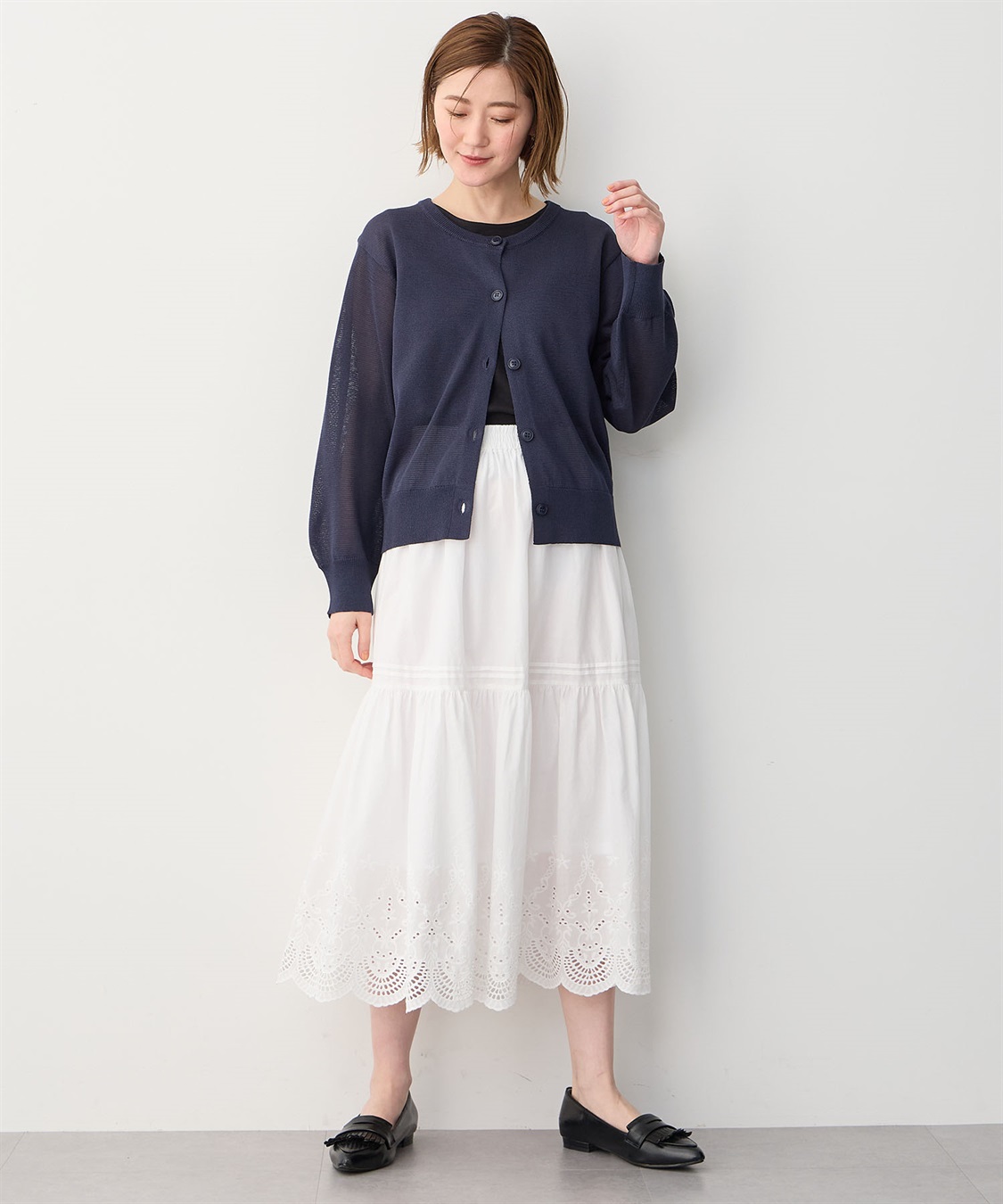 Petit Honfleur レーススカート_sub_7