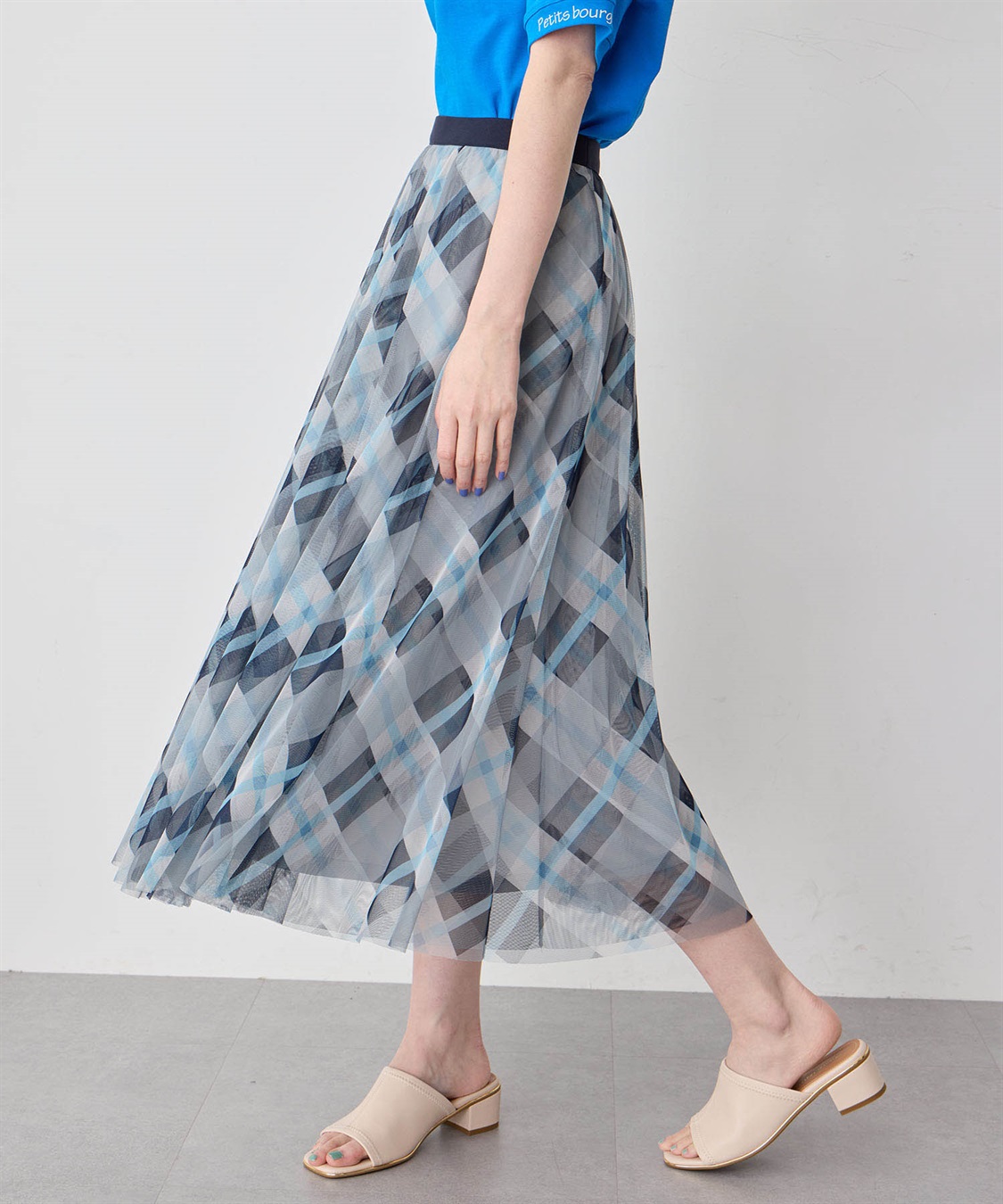 Petit Honfleur チュールスカート_sub_2