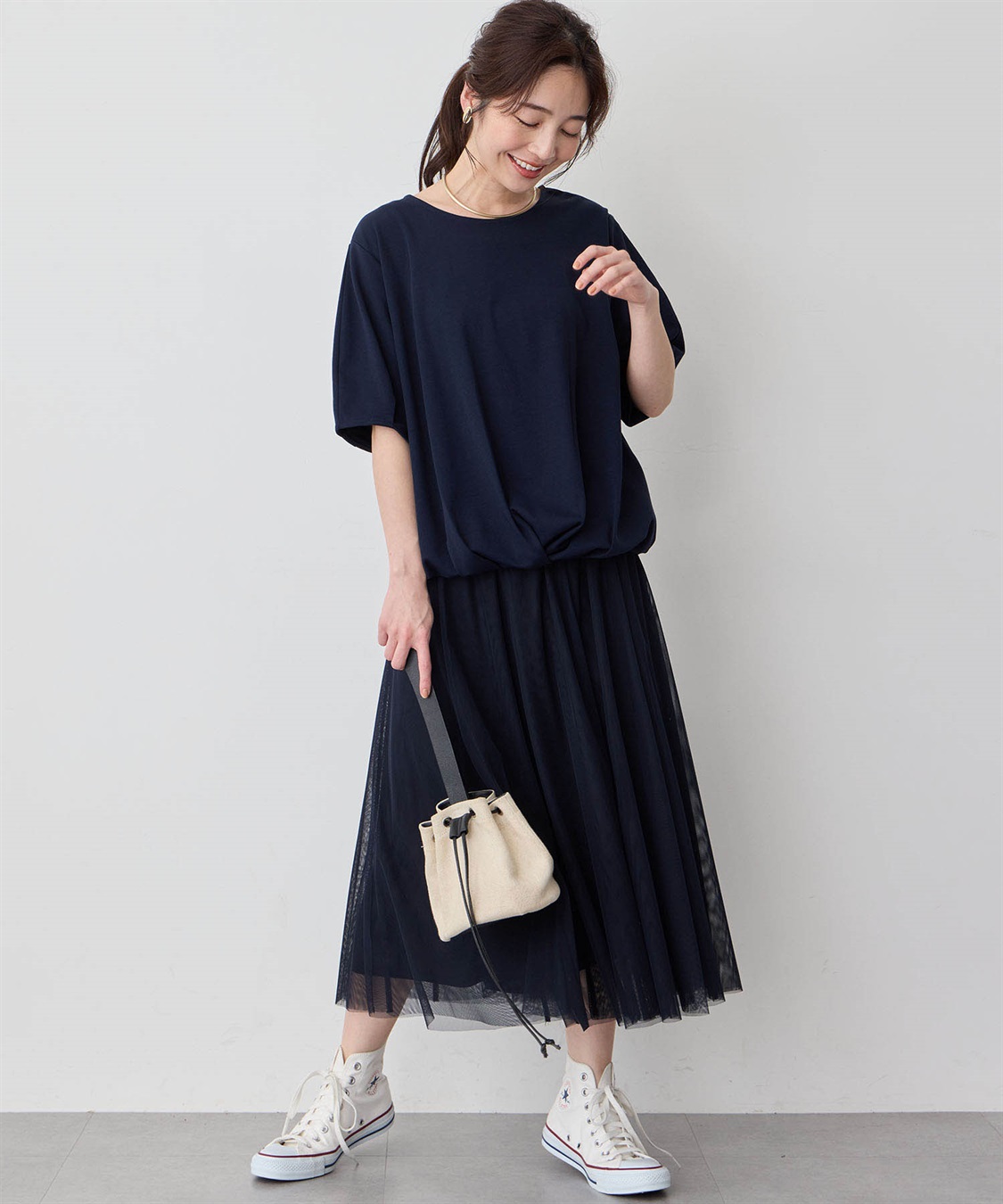 Petit Honfleur チュールスカート_sub_12