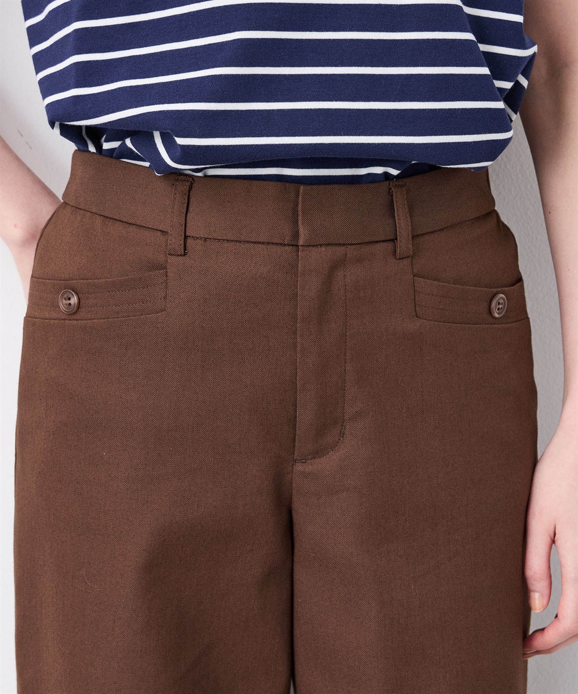 Petit Honfleur ストレッチパンツ_sub_3