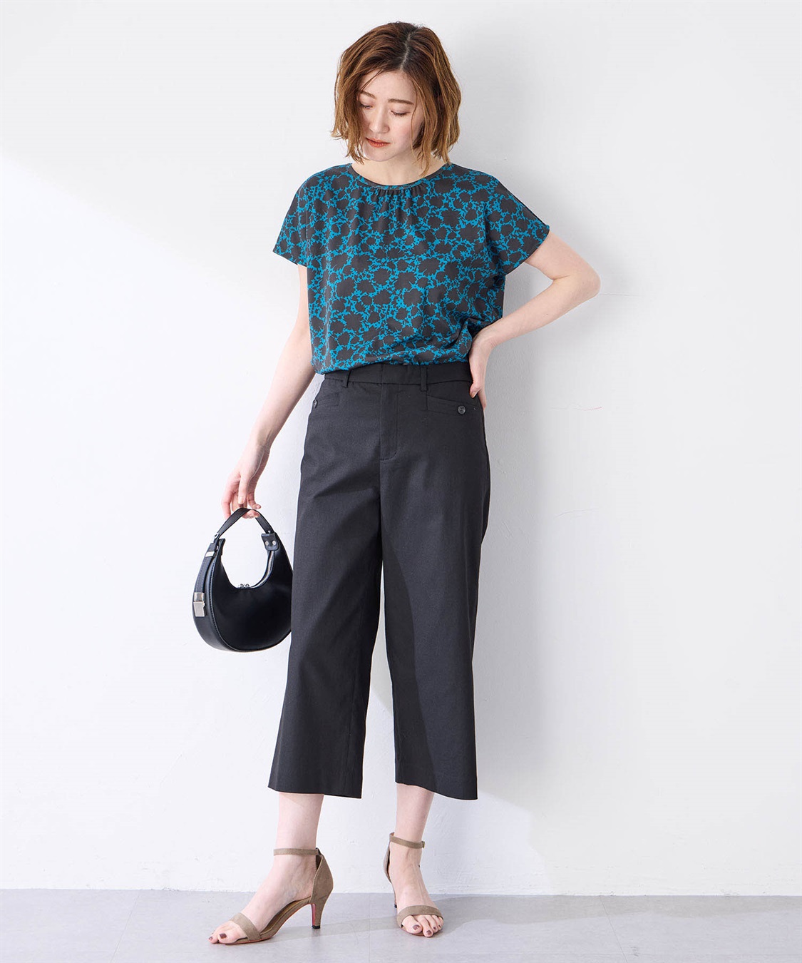 Petit Honfleur ストレッチパンツ_sub_12