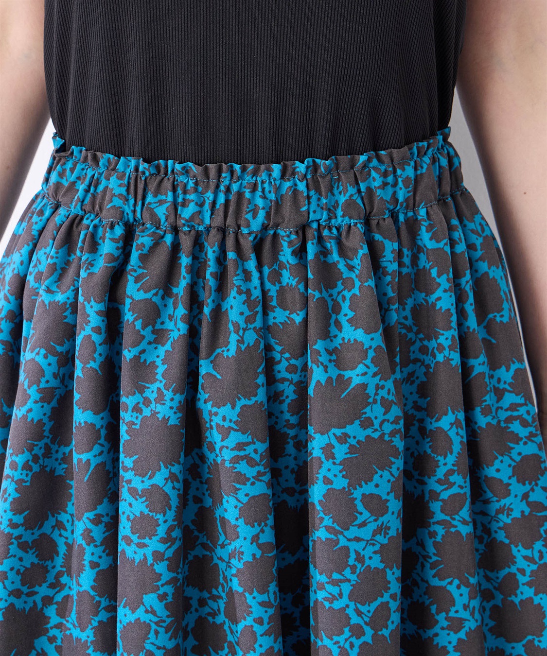 Petit Honfleur プリントスカート_sub_4