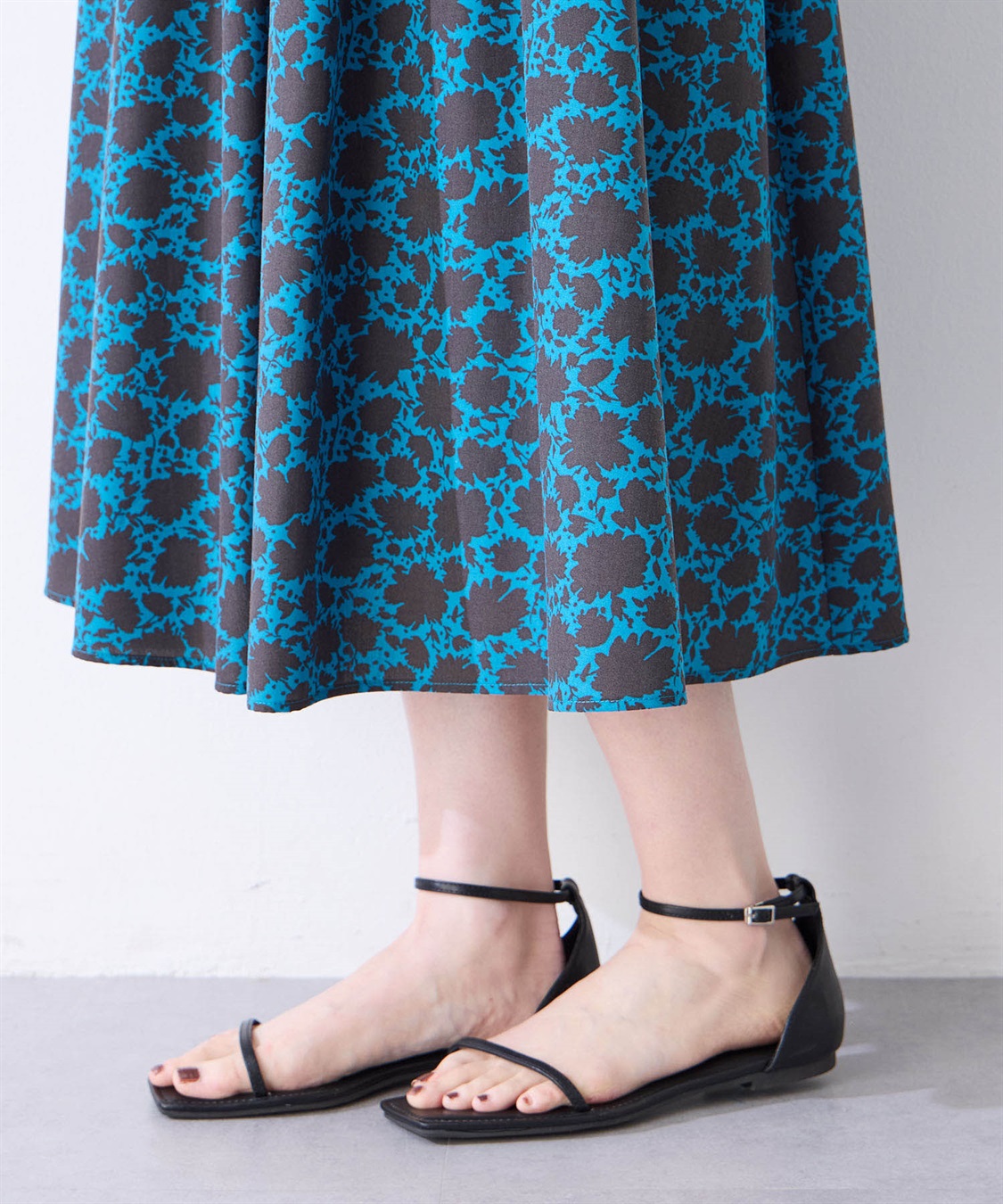 Petit Honfleur プリントスカート_sub_6