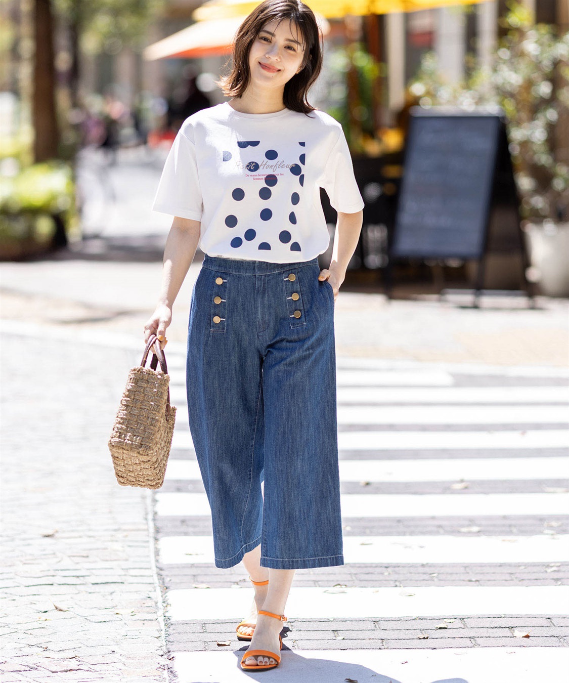 Petit Honfleur マリンデニムパンツ_sub_14