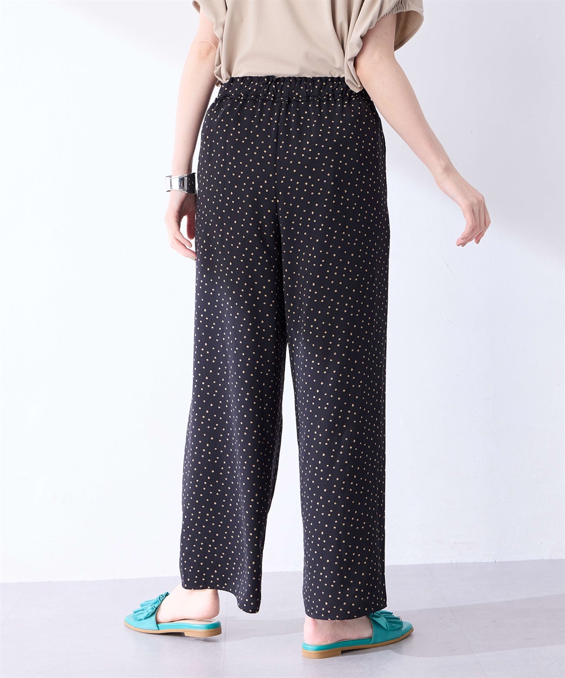 ドット柄パンツ Petit Honfleur｜クロスプラス公式通販サイト