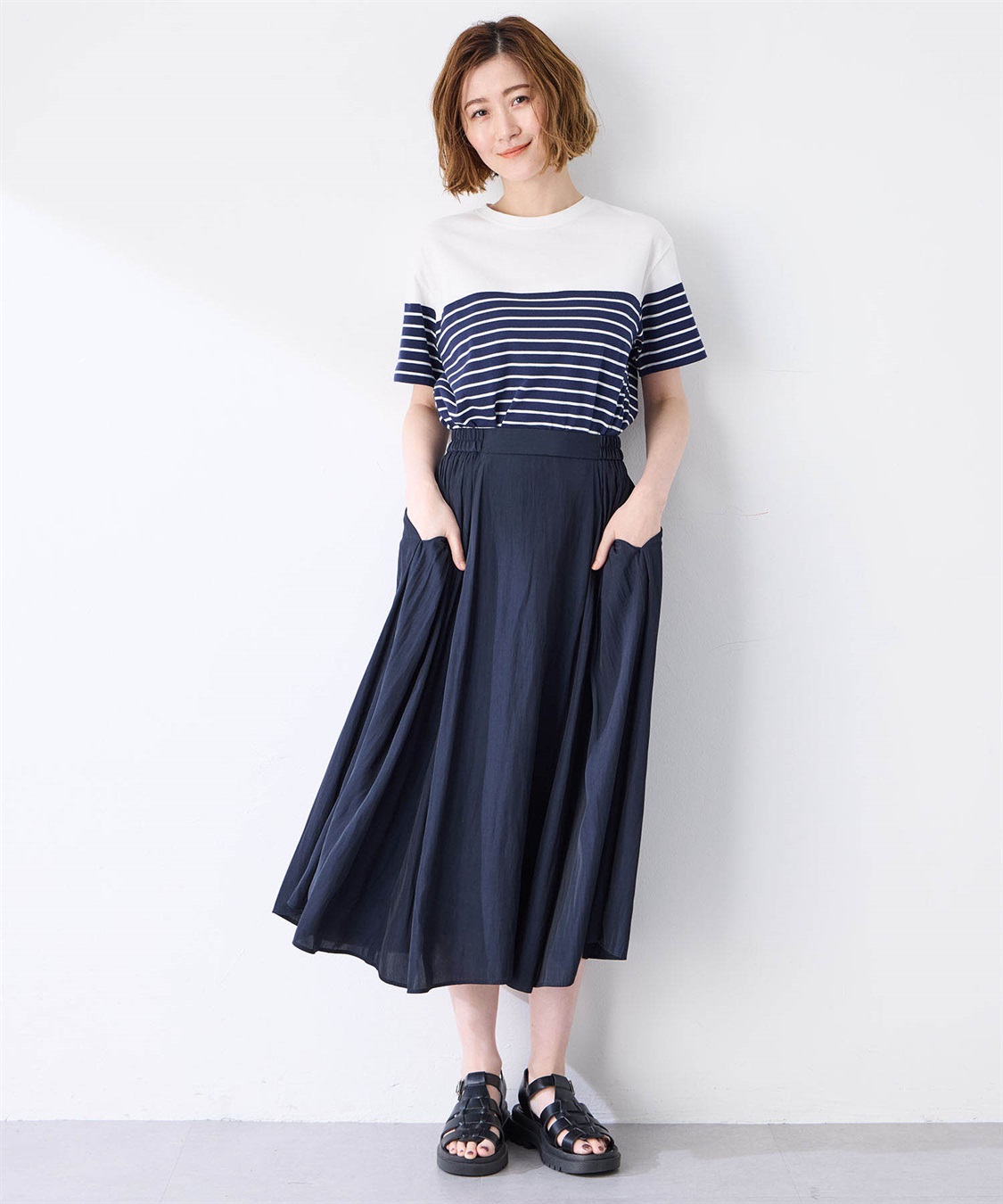 Petit Honfleur フレアスカート_sub_11