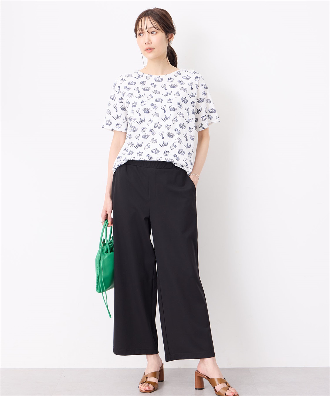 Petit Honfleur カノコワイドパンツ_sub_17