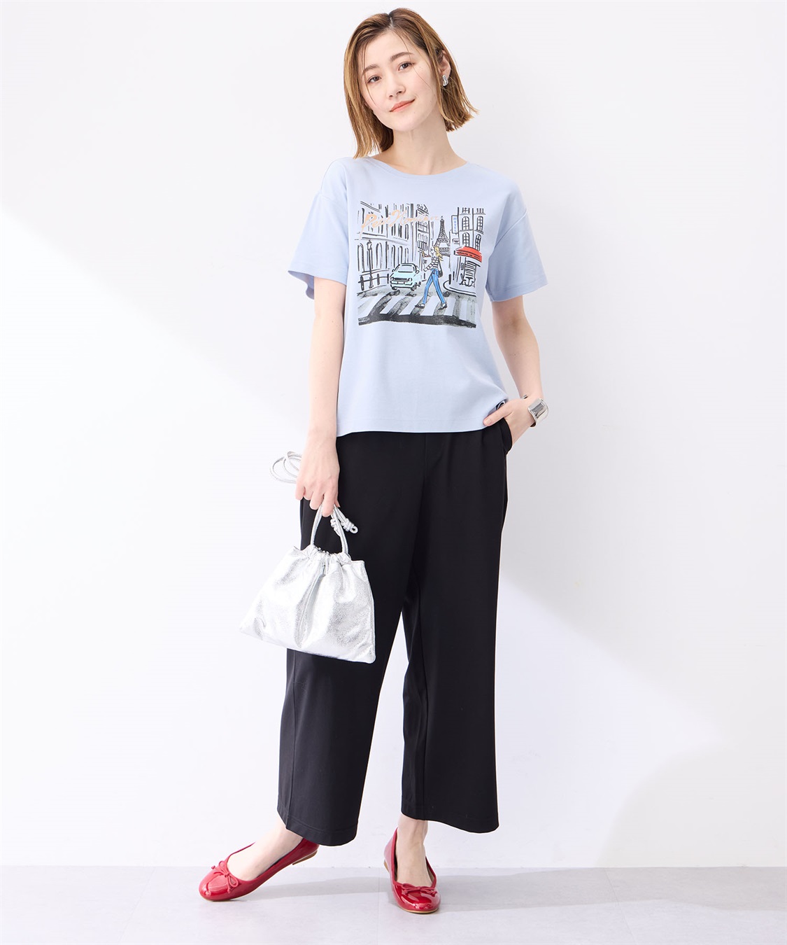 Petit Honfleur カノコワイドパンツ_sub_20