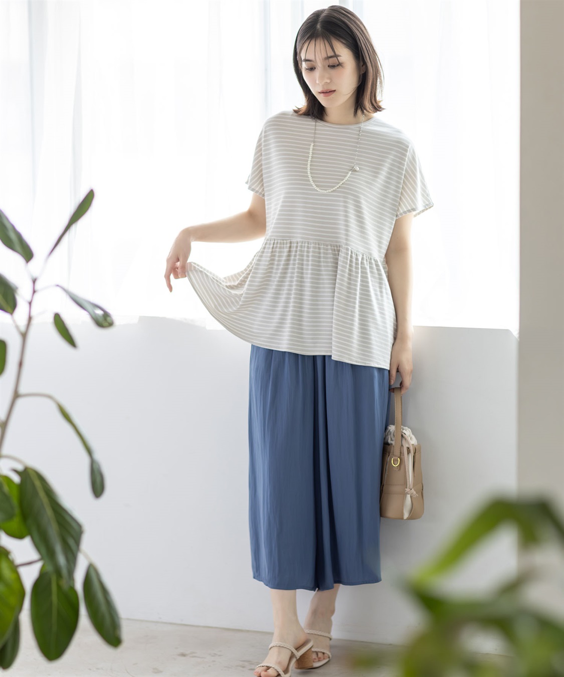 Petit Honfleur ガウチョパンツ_sub_16