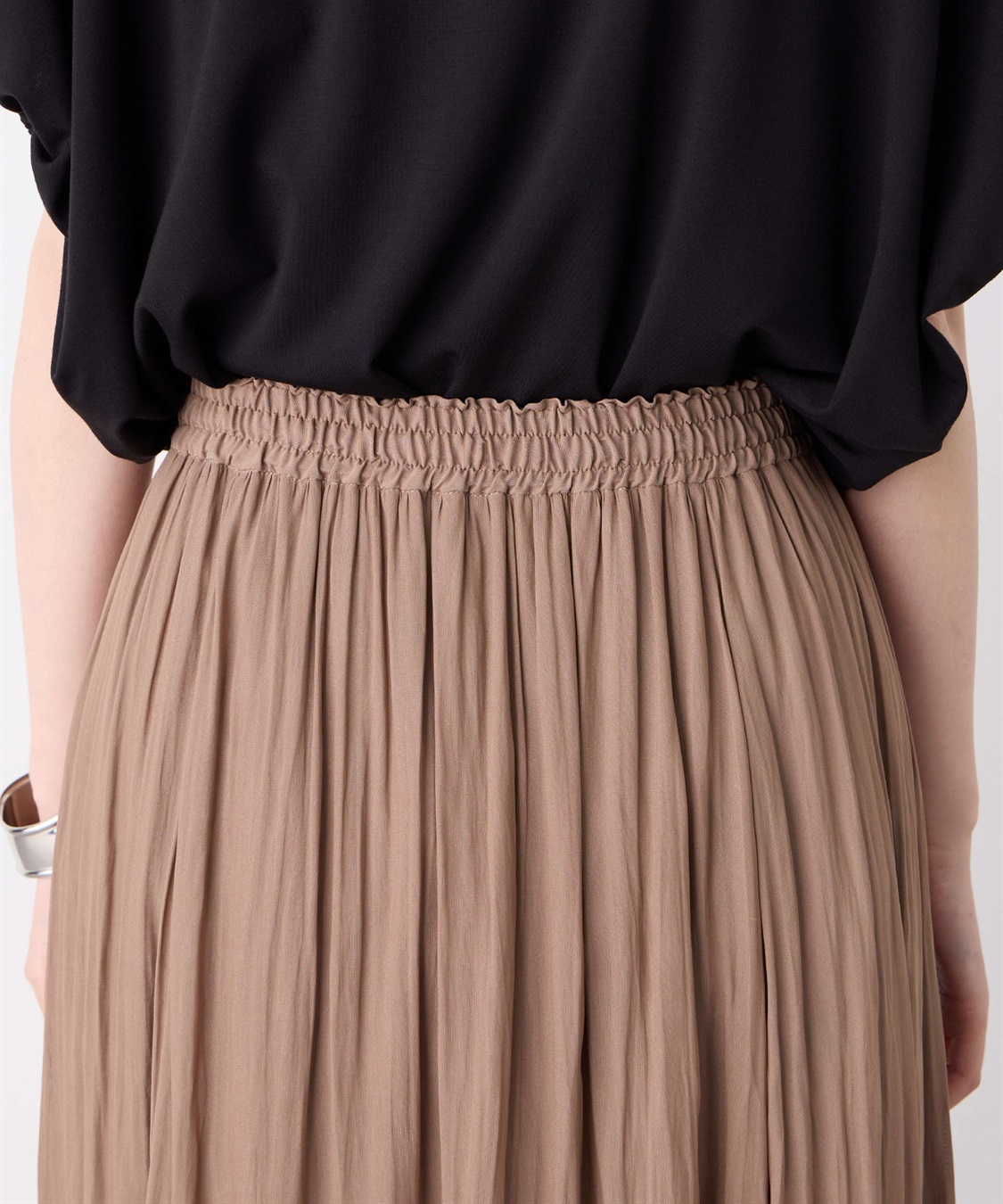 Petit Honfleur シアーギャザースカート_sub_18