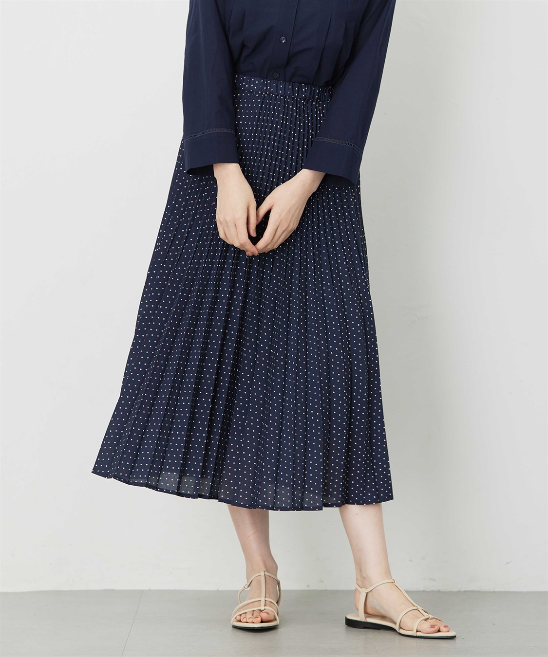 Petit Honfleur アパッシュプリントスカート_sub_3