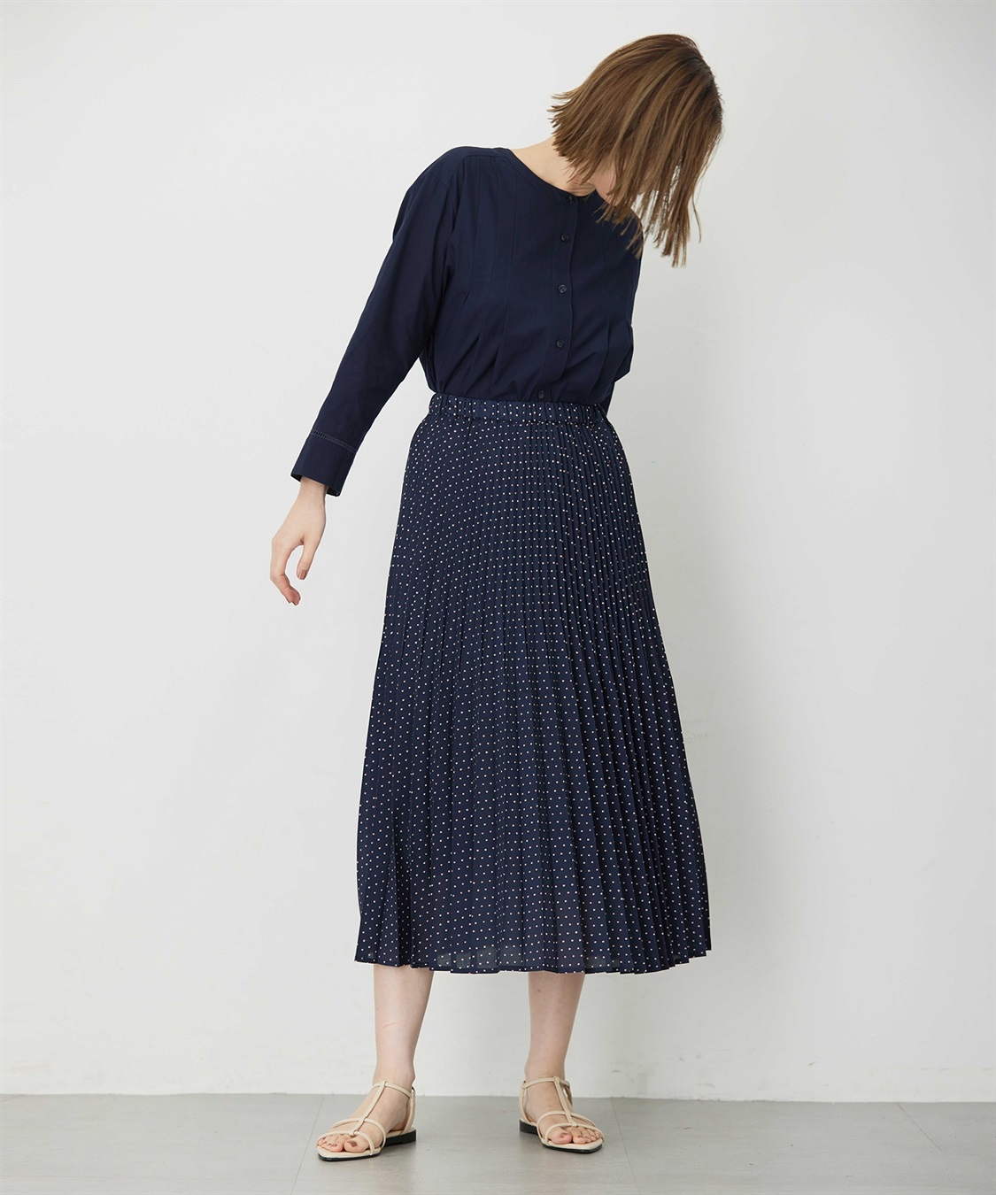 Petit Honfleur アパッシュプリントスカート_sub_4