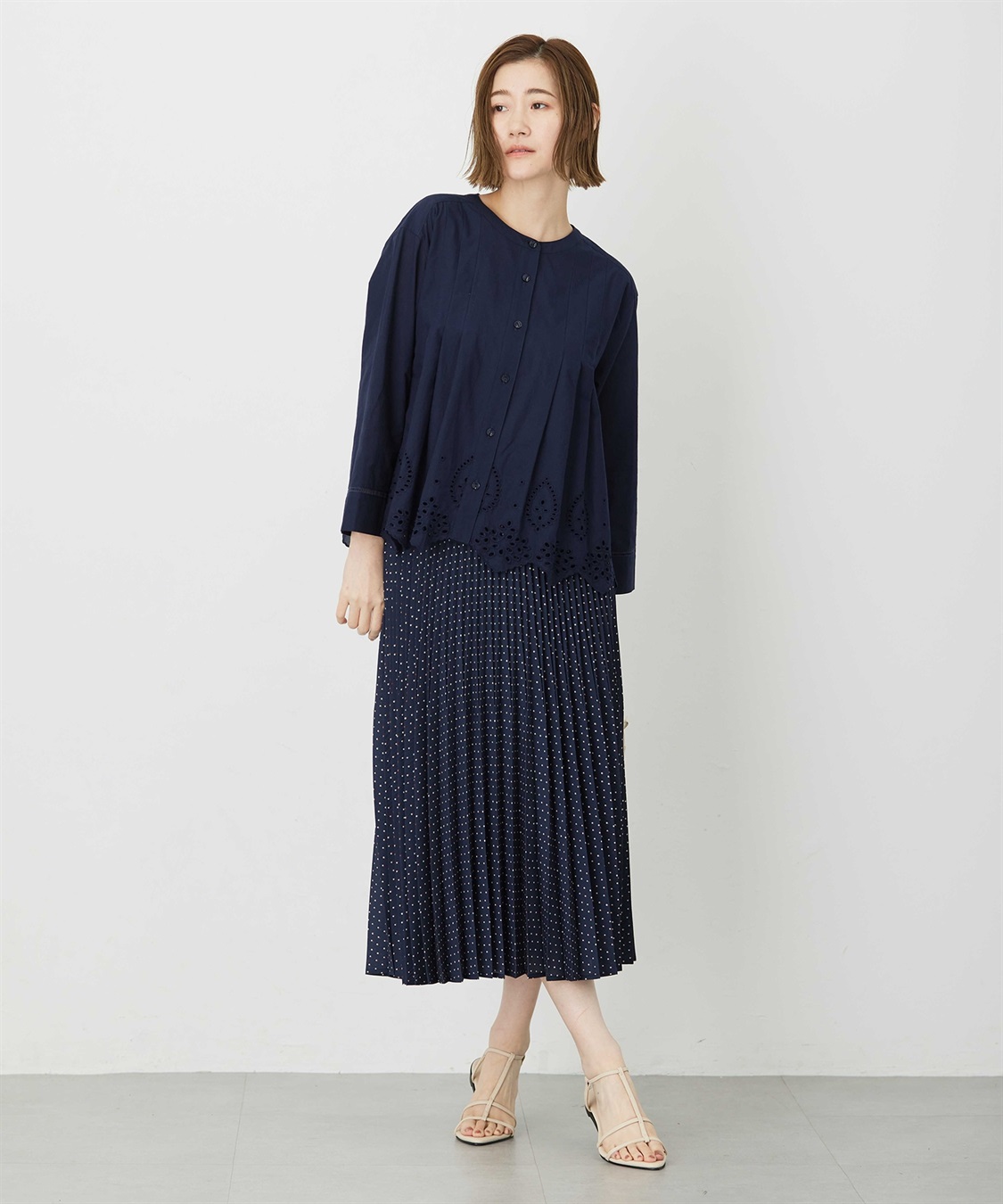 Petit Honfleur アパッシュプリントスカート_sub_6