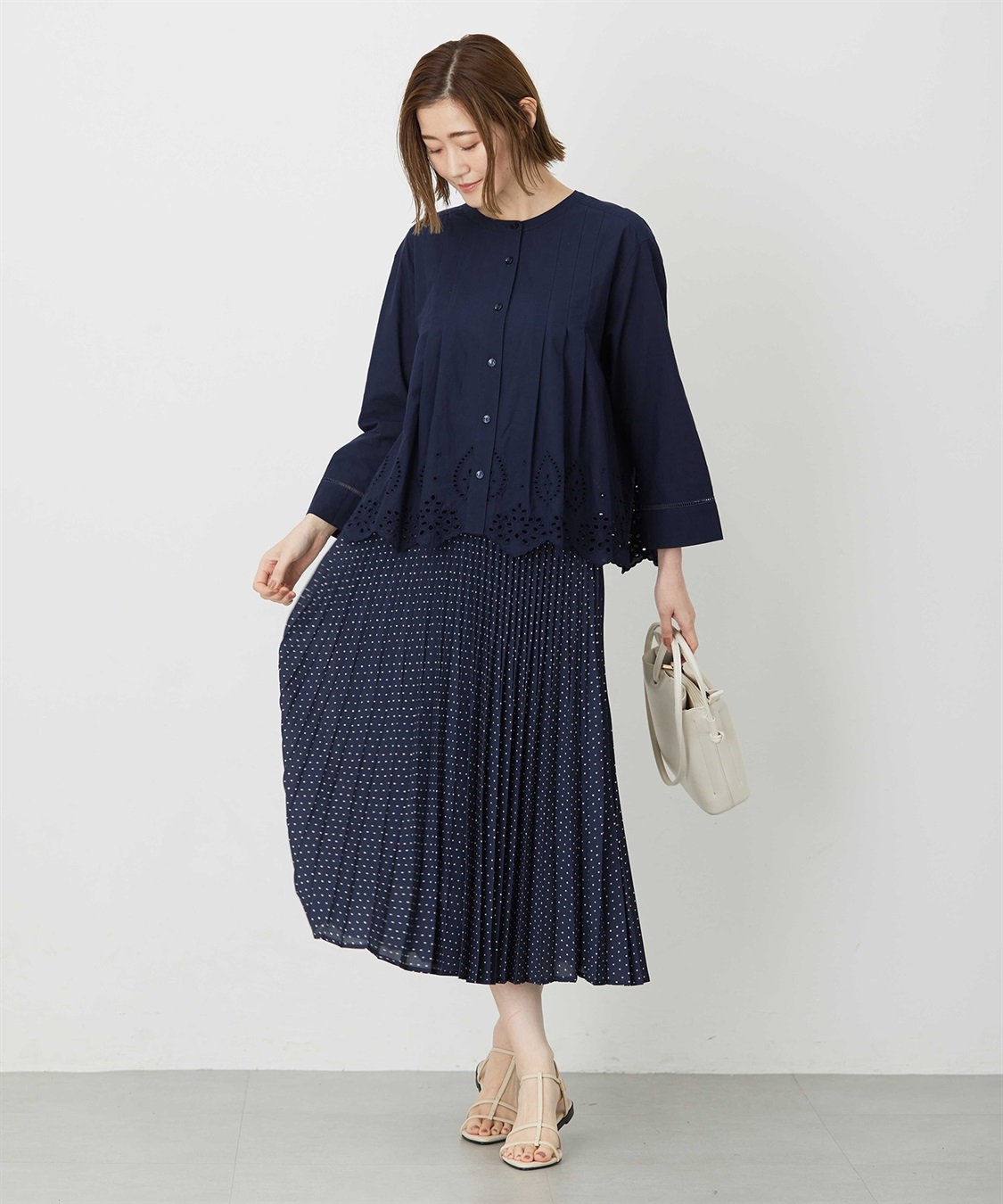 Petit Honfleur アパッシュプリントスカート_sub_7