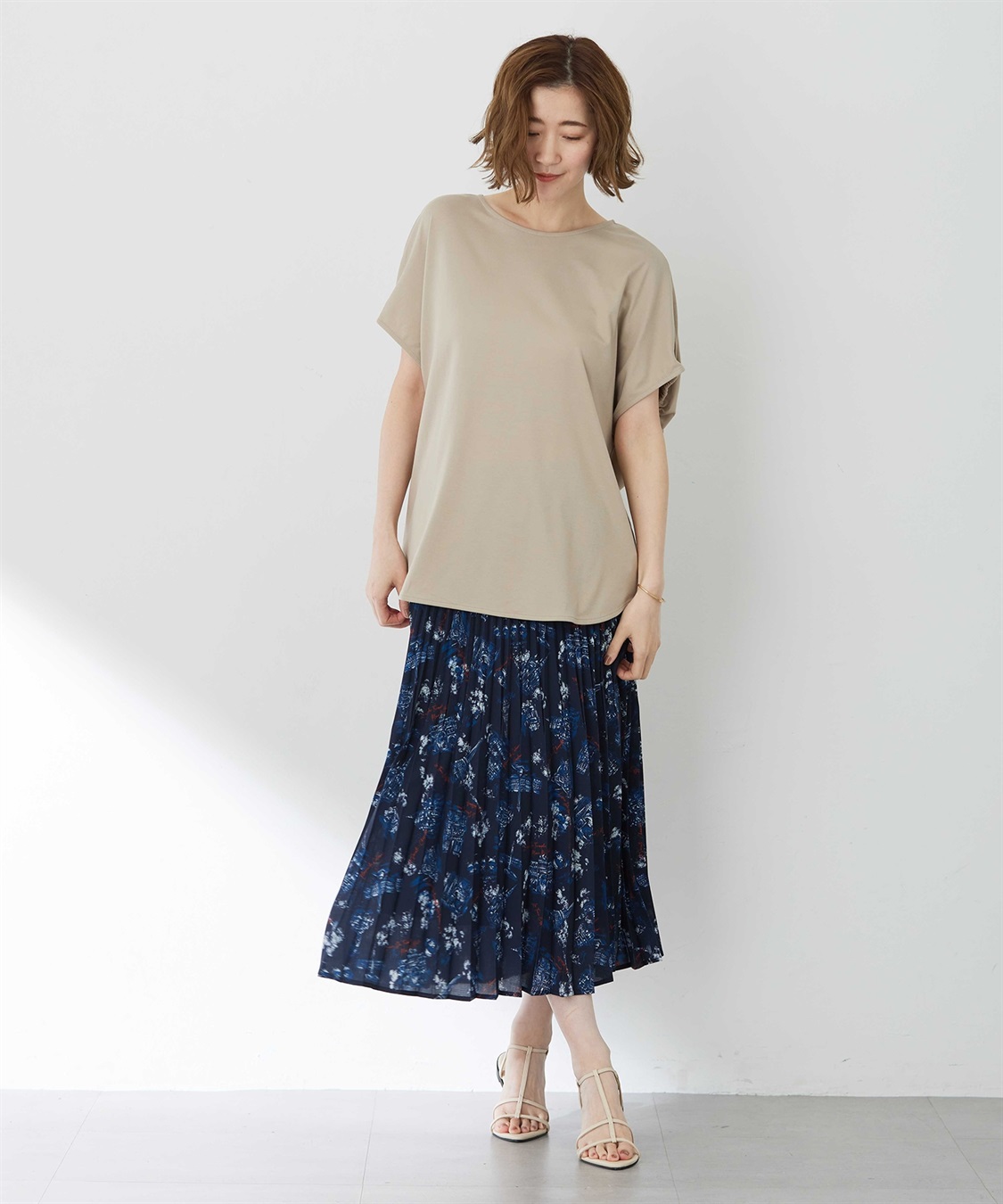 Petit Honfleur アパッシュプリントスカート_sub_8