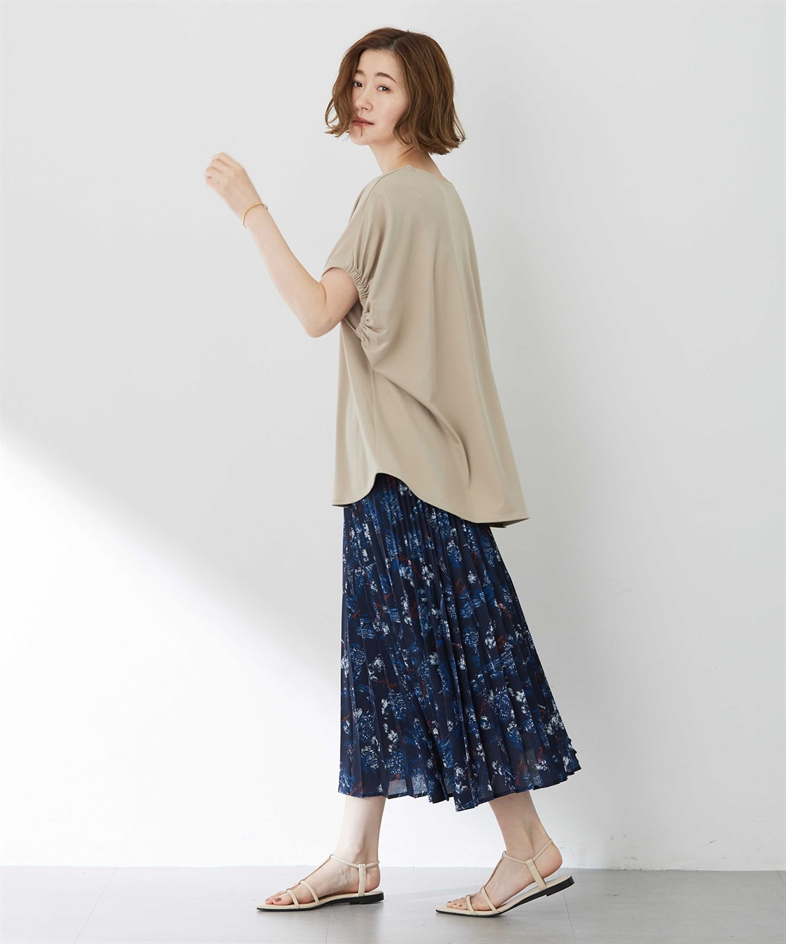 Petit Honfleur アパッシュプリントスカート_sub_10