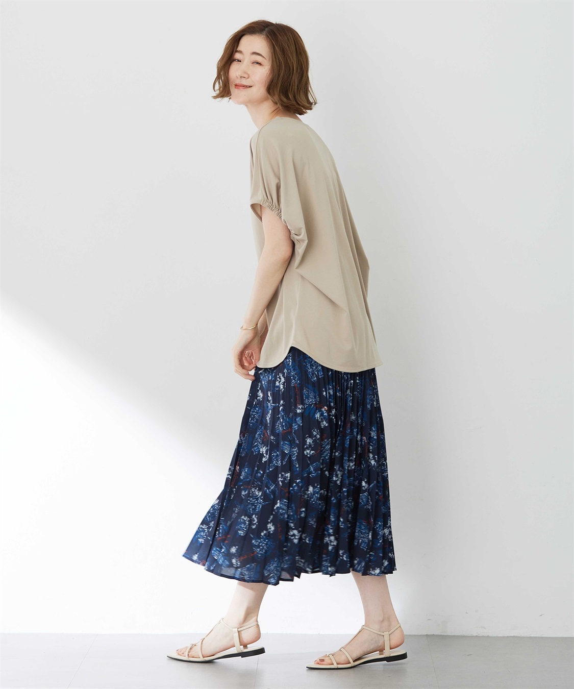 Petit Honfleur アパッシュプリントスカート_sub_11