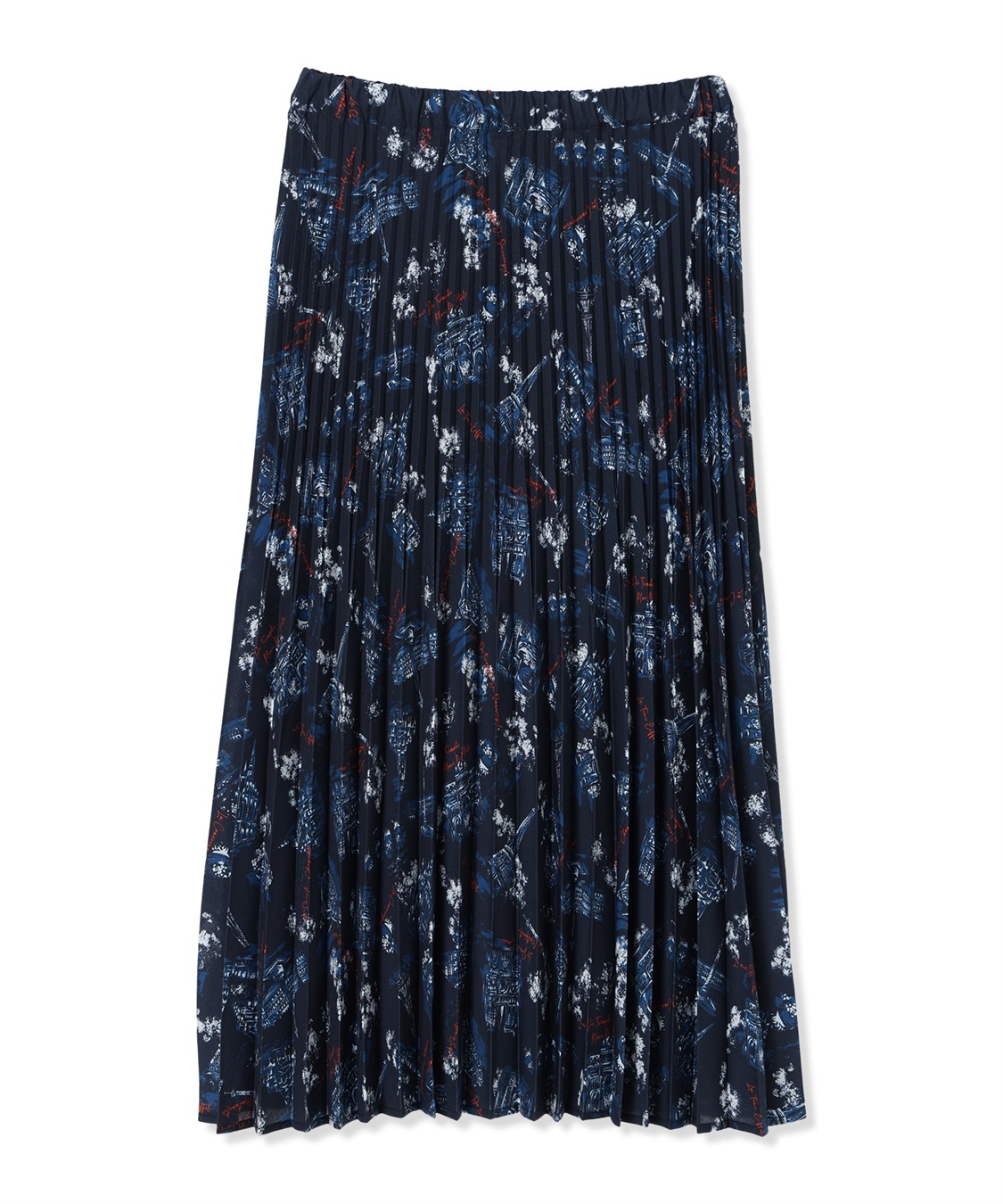 Petit Honfleur アパッシュプリントスカート_sub_19