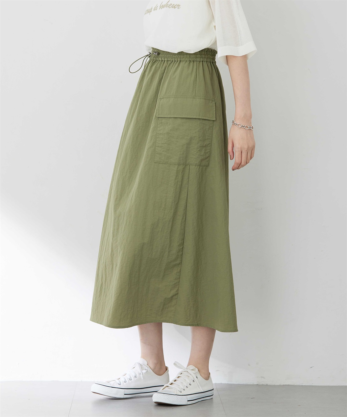 Petit Honfleur ポケットロングスカート_sub_2
