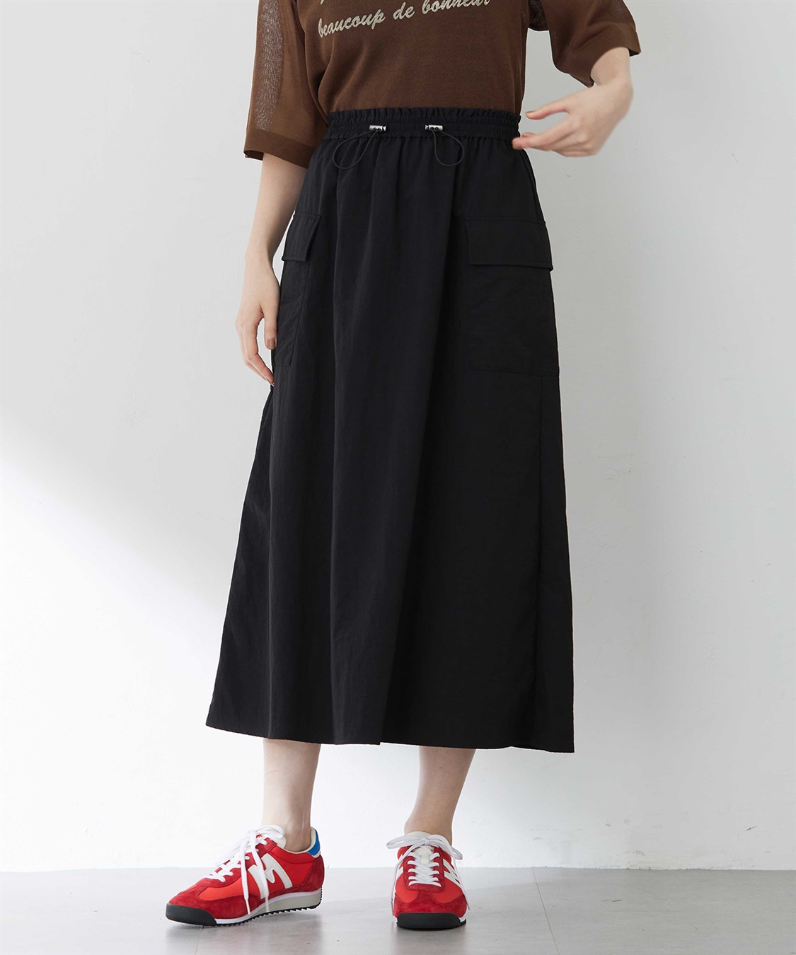 Petit Honfleur ポケットロングスカート_sub_6