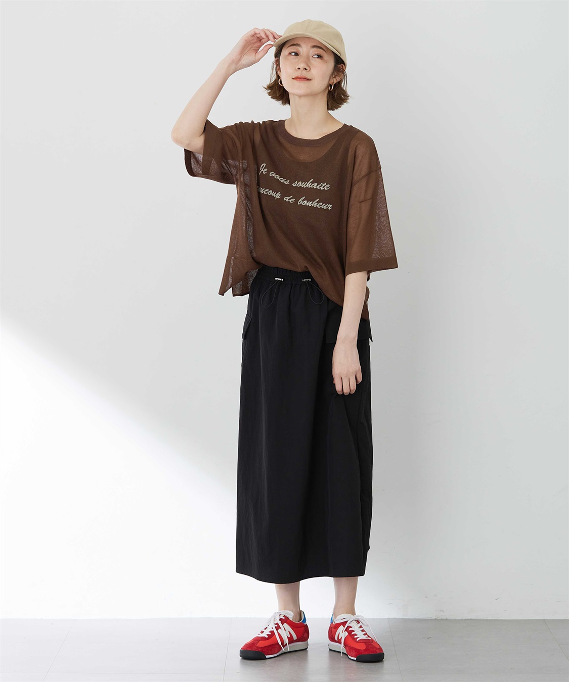 Petit Honfleur ポケットロングスカート_sub_7