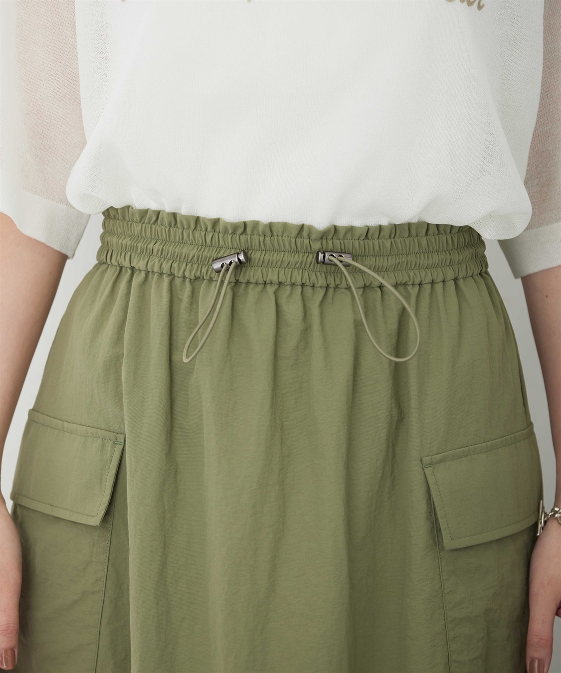 Petit Honfleur ポケットロングスカート_sub_15